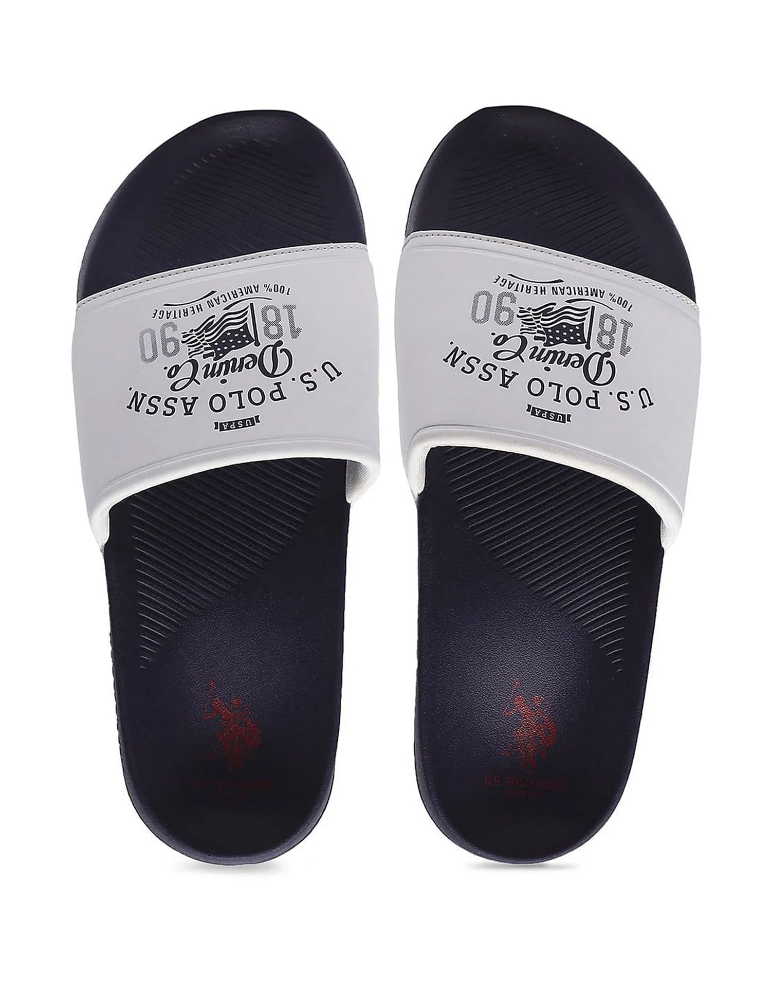 Men Brand Print Open Toe Toplin 5.0 Slides