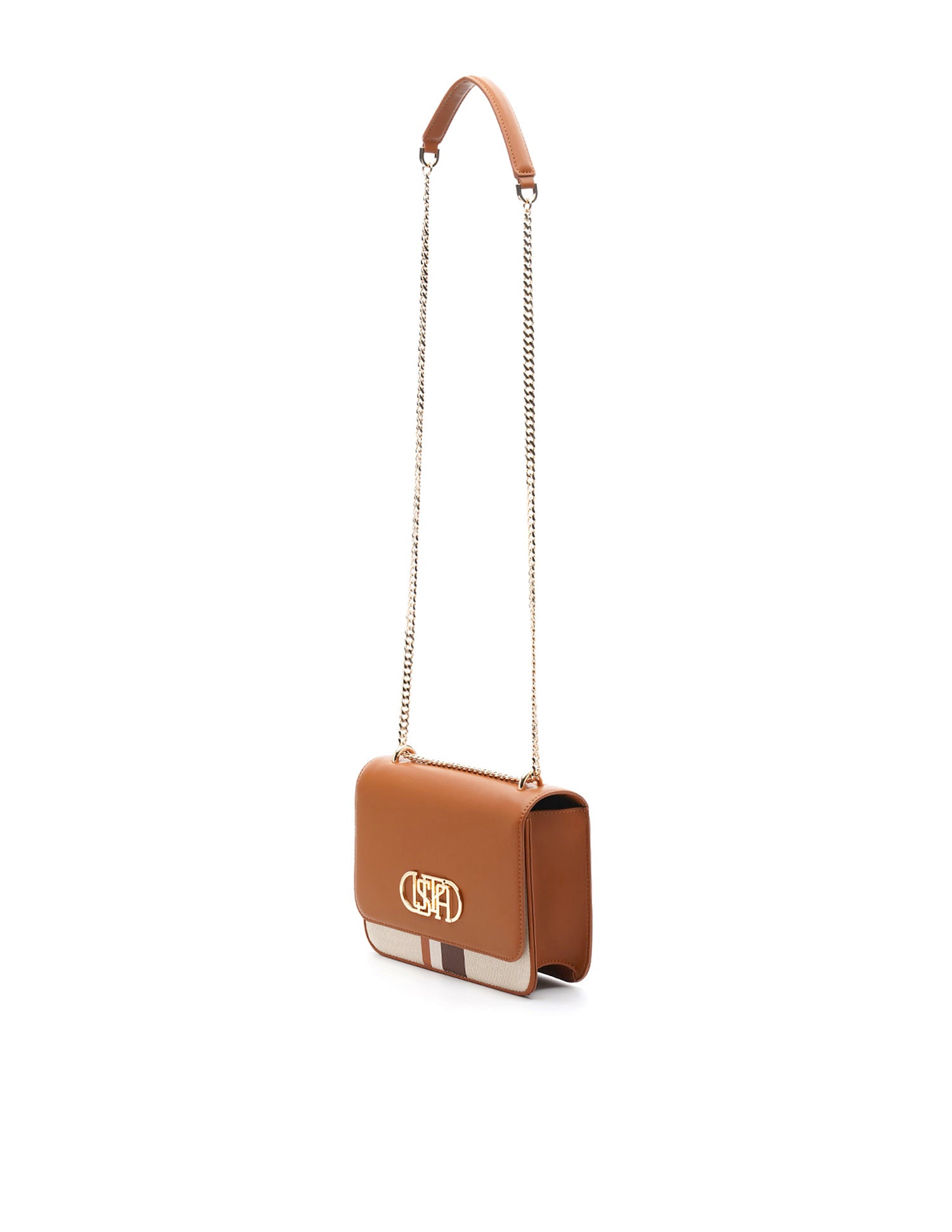 Briella Solid Cross Body Bag Tan - U.S. Polo Assn. India | Large