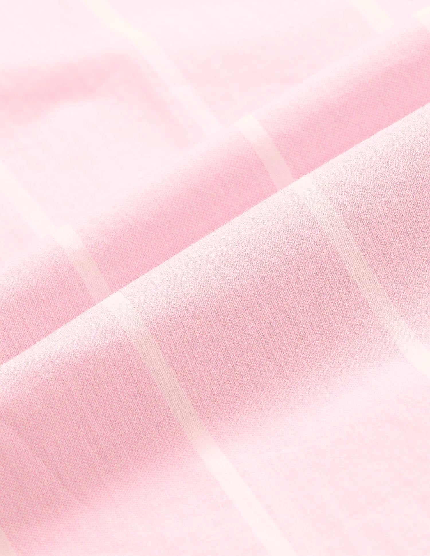 Vertical Striped Tailored Fit Shirt Pink - U.S. POLO ASSN. | Large