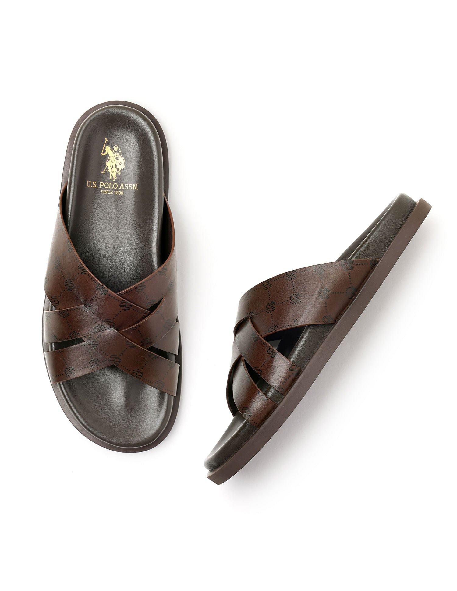 Strap Moab Sandals Brown - U.S. Polo Assn. India | Large