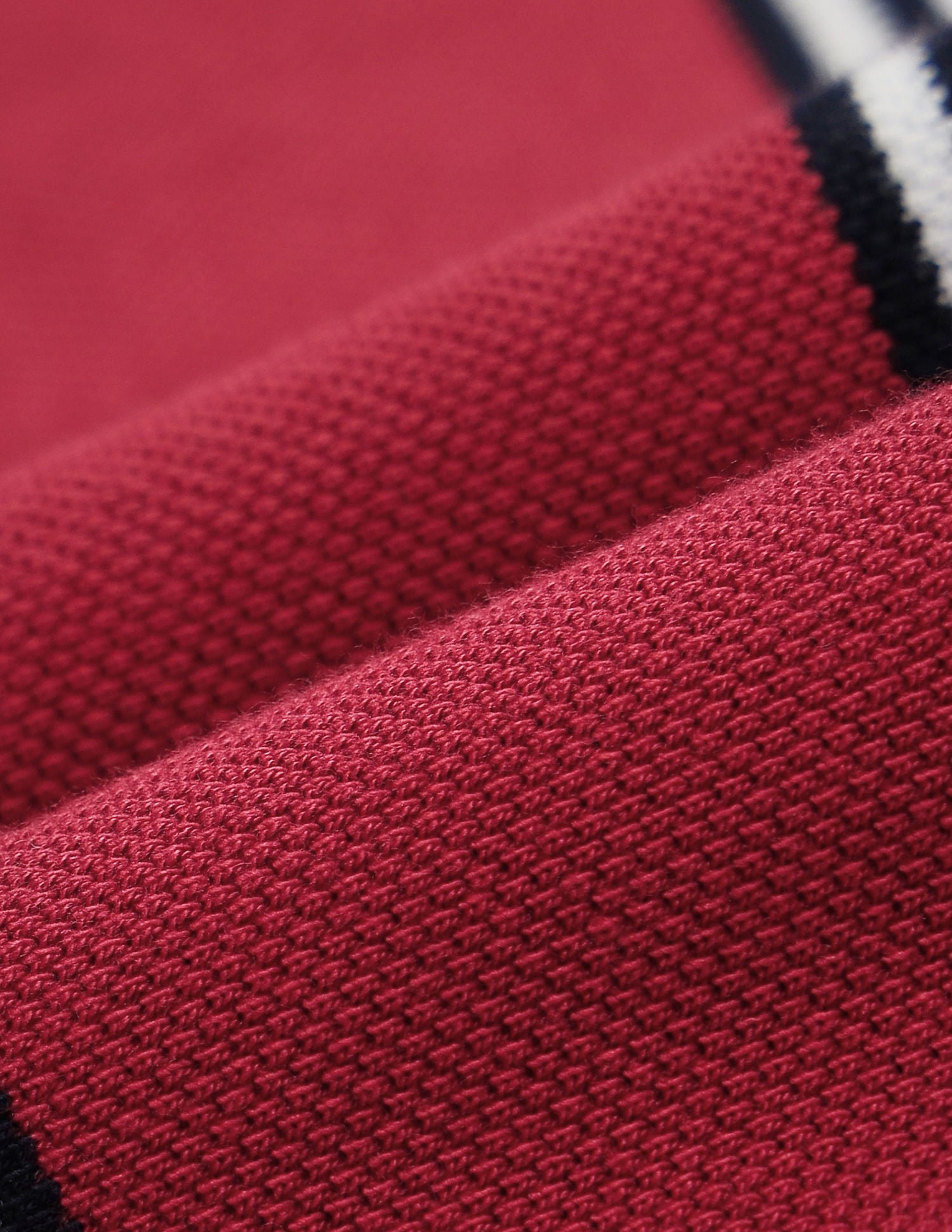Slim Fit Striped Polo Shirt Red - U.S. Polo Assn. India | Large