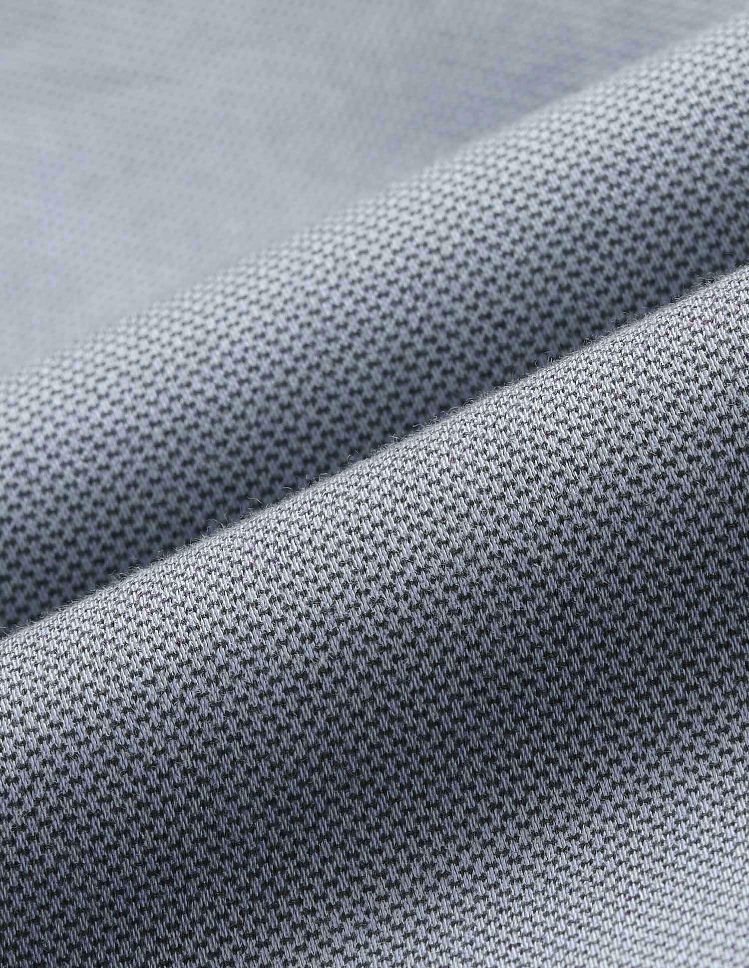 Textured Slim Fit Trousers Grey - U.S. Polo Assn. India | Large