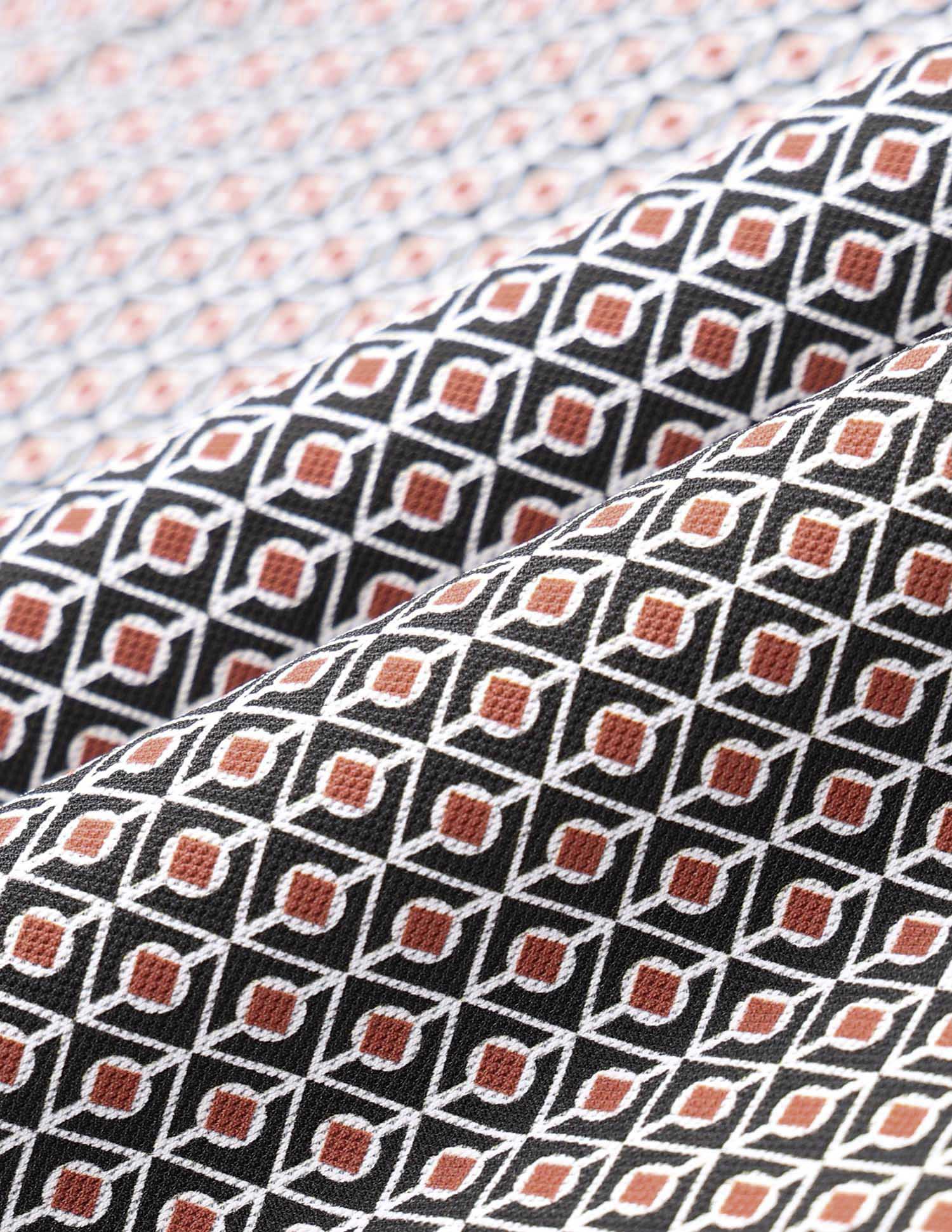 Geometric Printed Classic Polo Shirt Navy - U.S. Polo Assn. India | Large