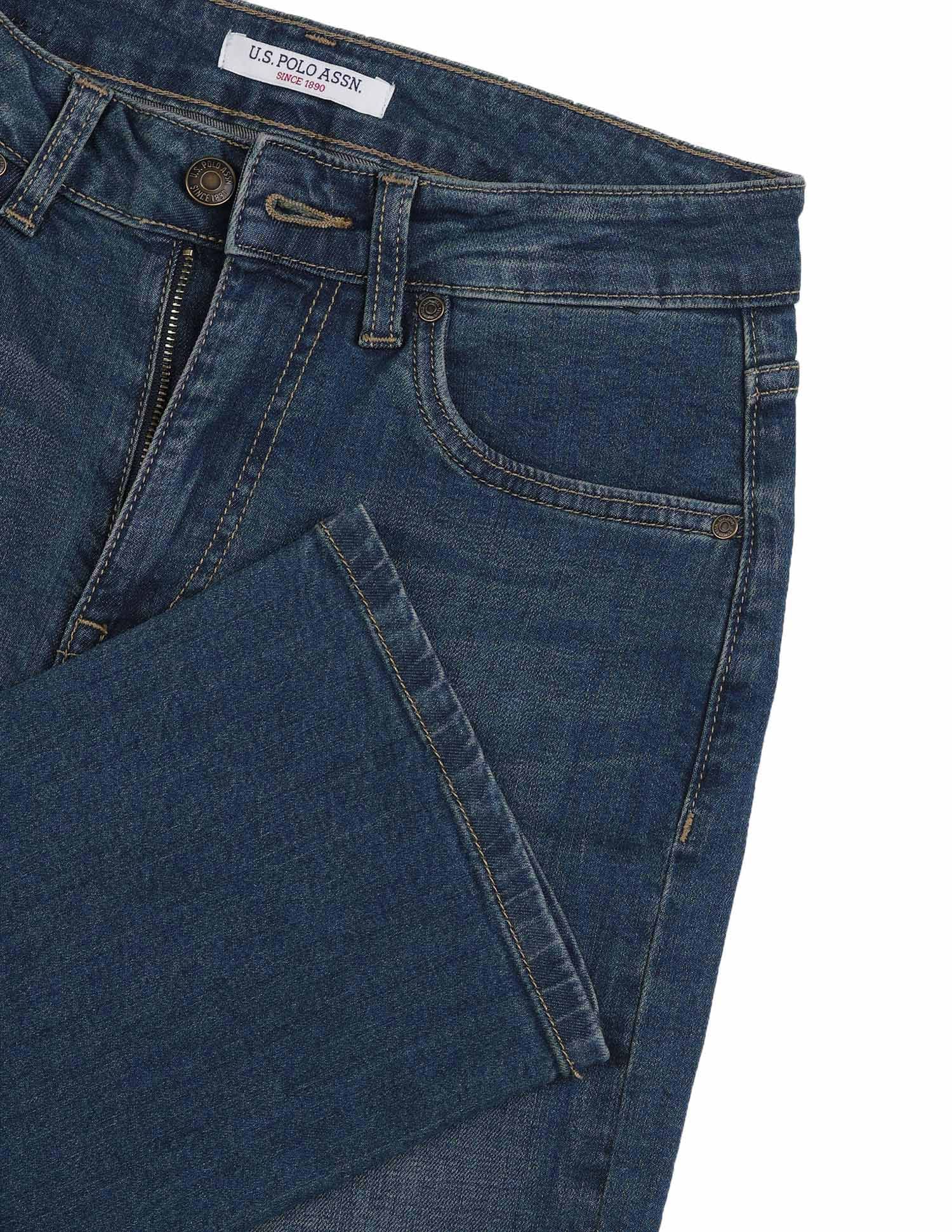 High Rise Straight Fit Blue - U.S. POLO ASSN. | Large