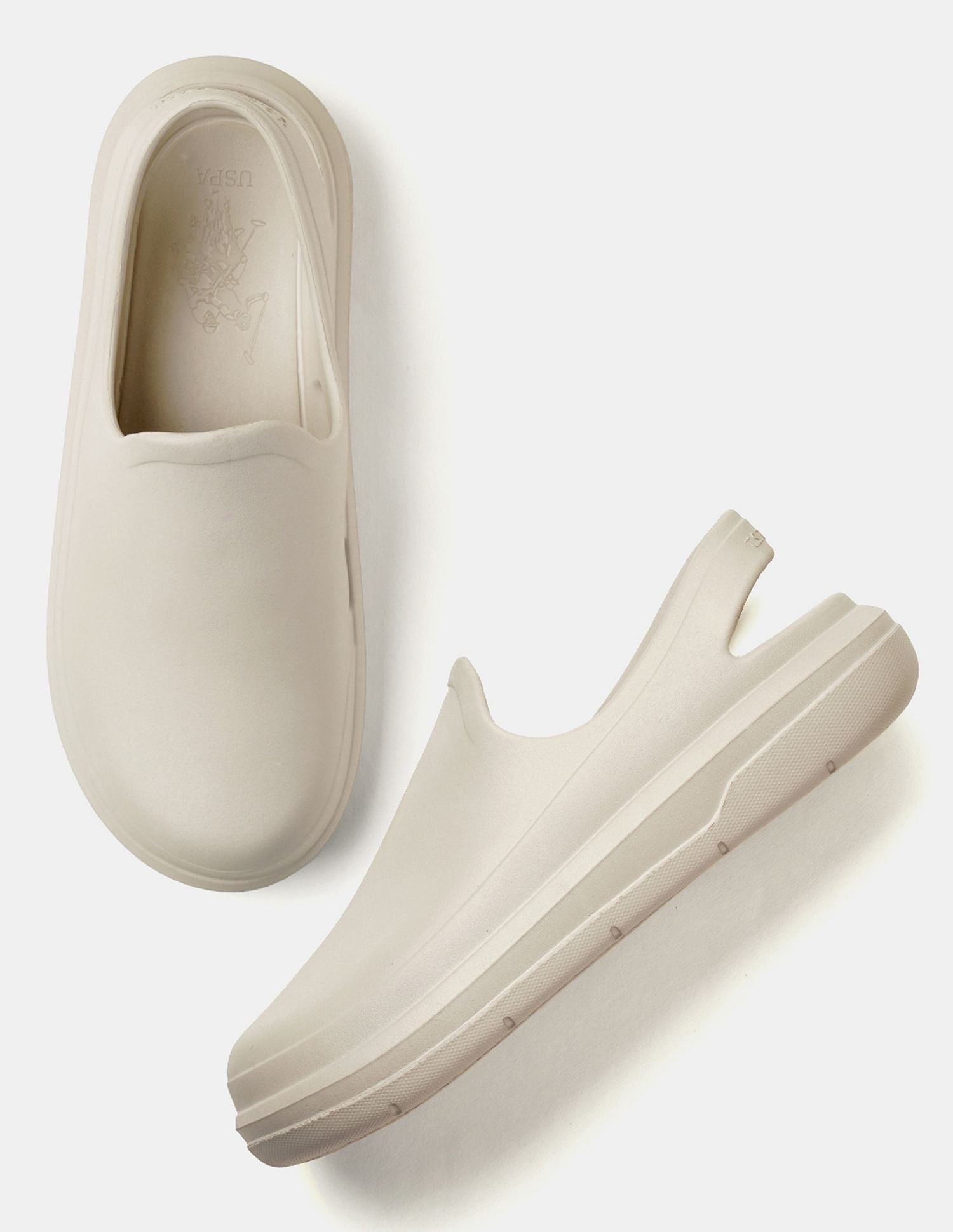 Men Neto Foam Walk Clogs Cream - U.S. POLO ASSN. | Large