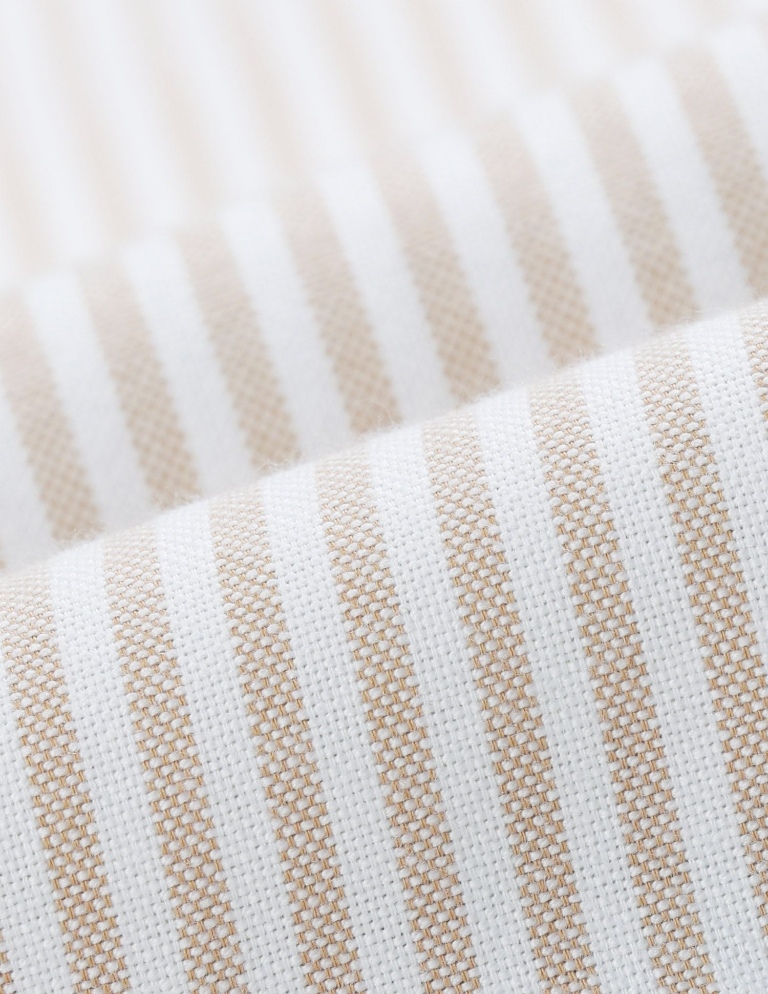 Oxford Vertical Striped Shirt Khaki - U.S. POLO ASSN. | Large