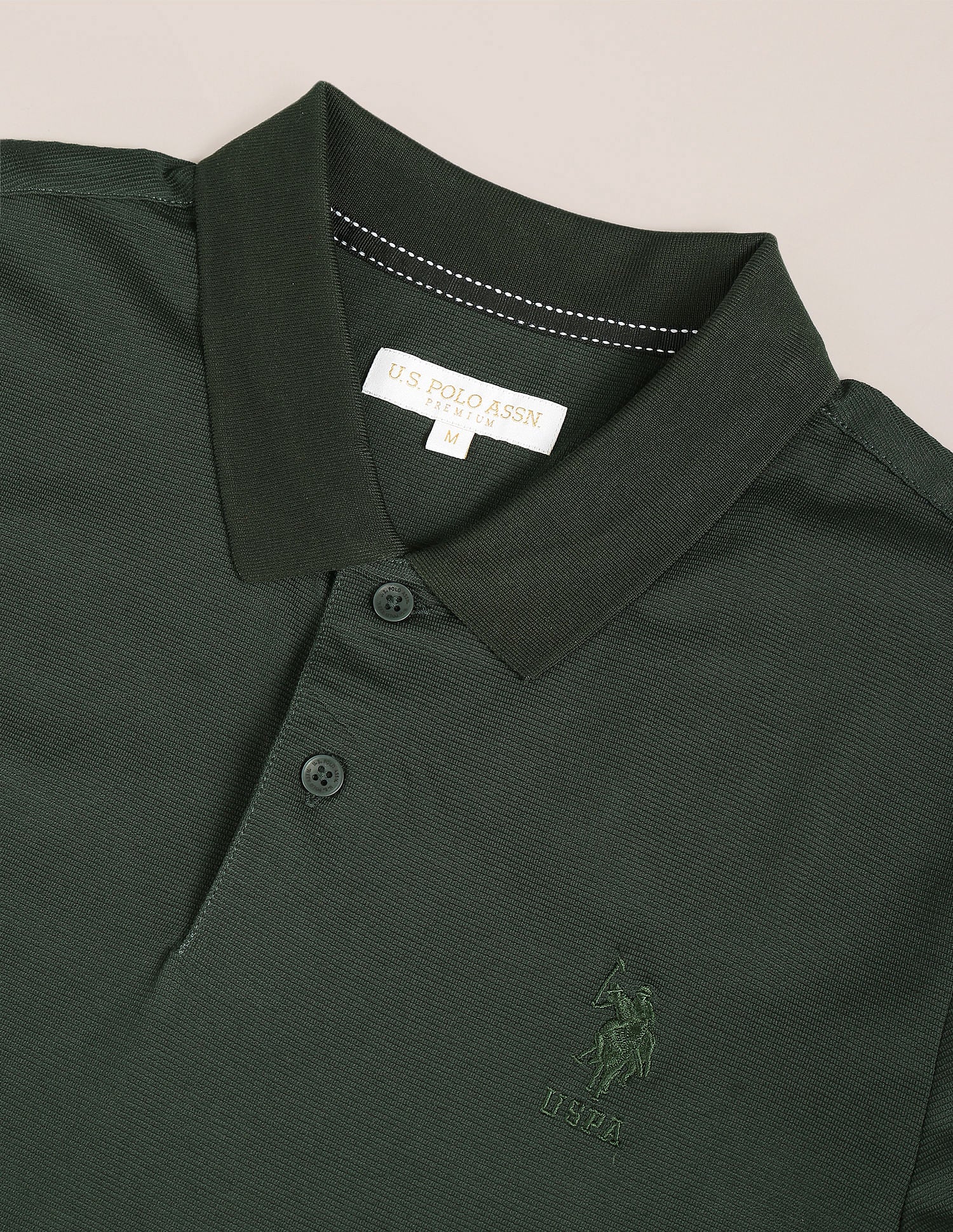 Solid Pique Polo Shirt – U.S. Polo Assn. India