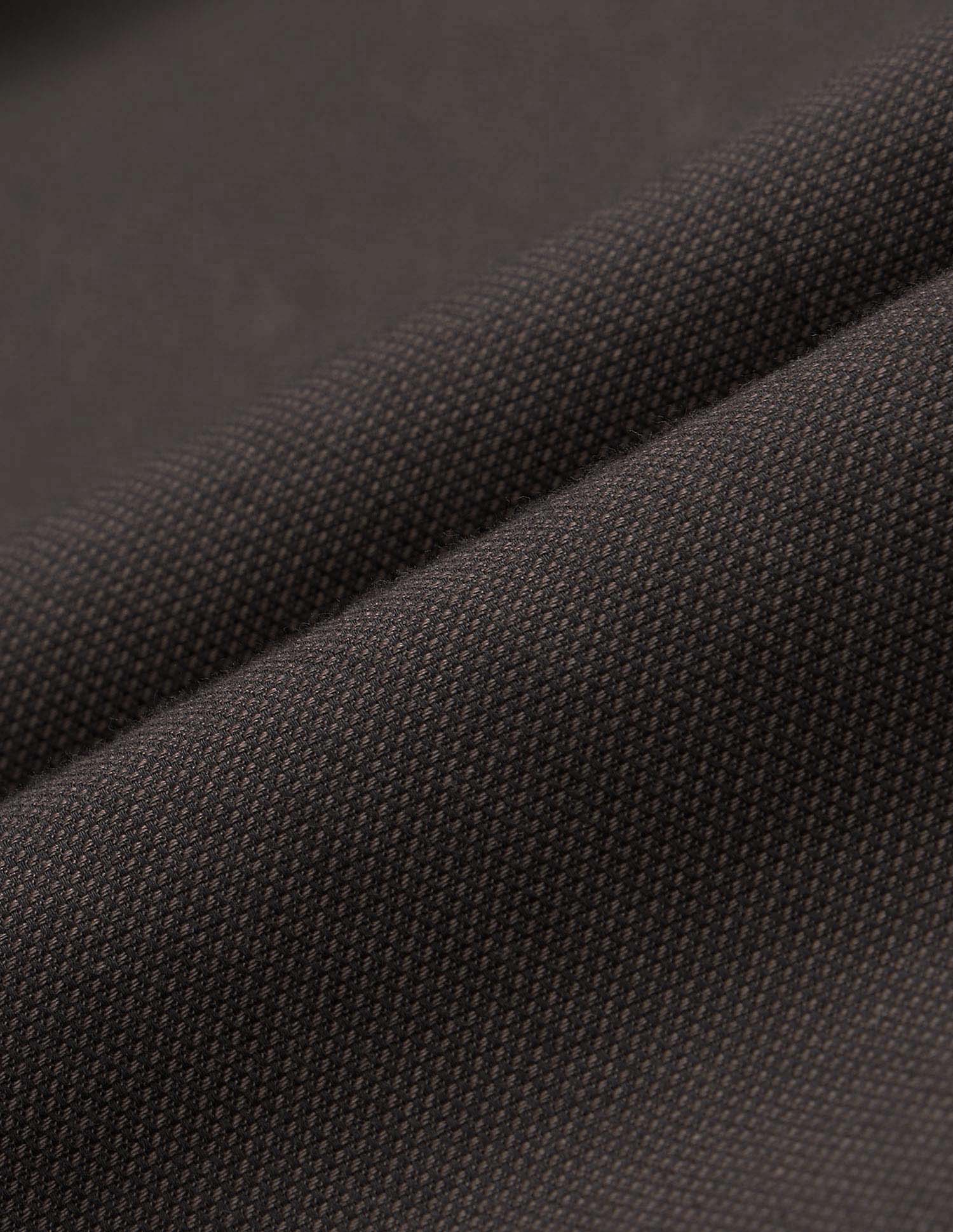 Textured Dobby Varsity Shirt Choco - U.S. POLO ASSN. | Large