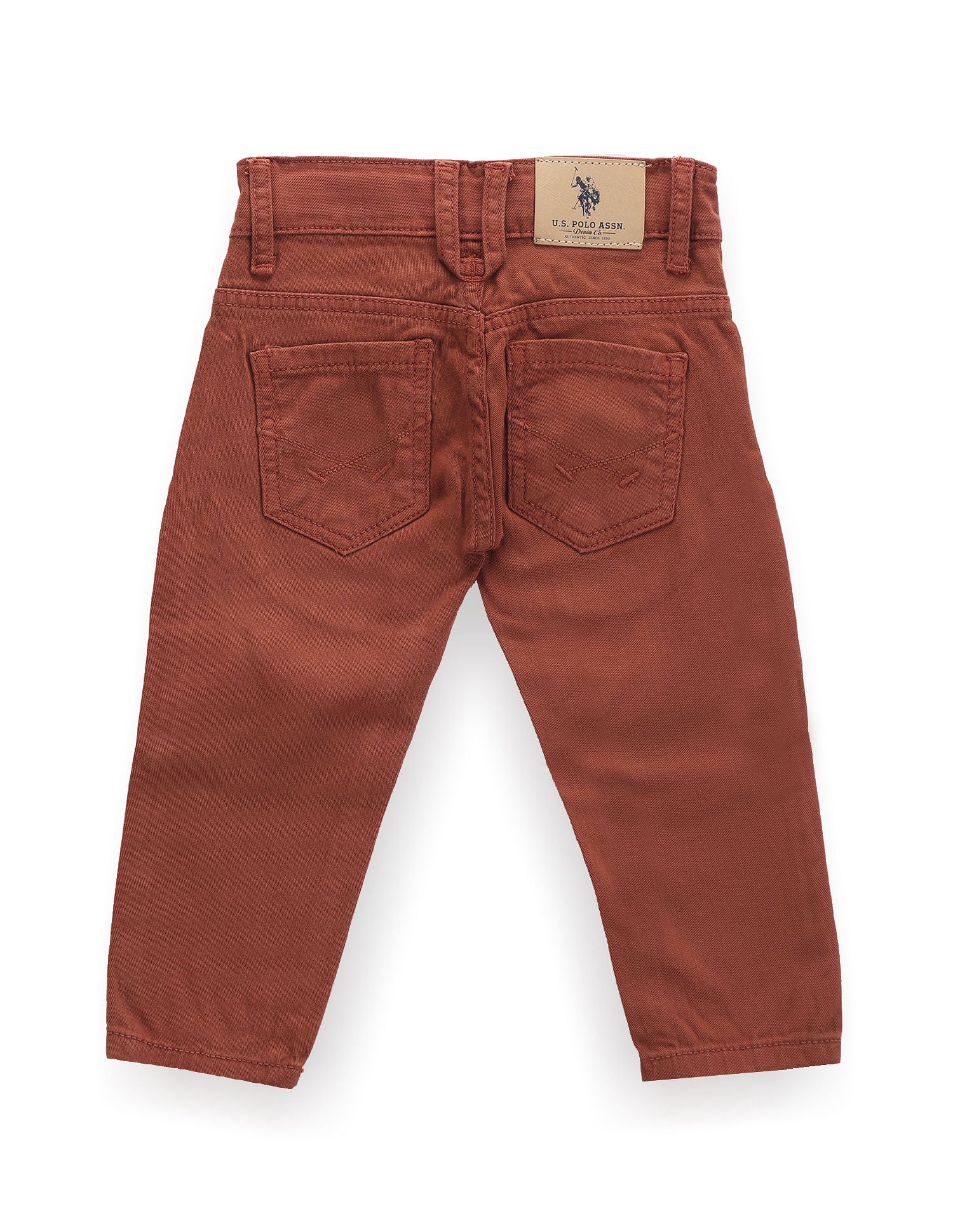 Boys Clean Look Jeans Brown - U.S. POLO ASSN. | Large