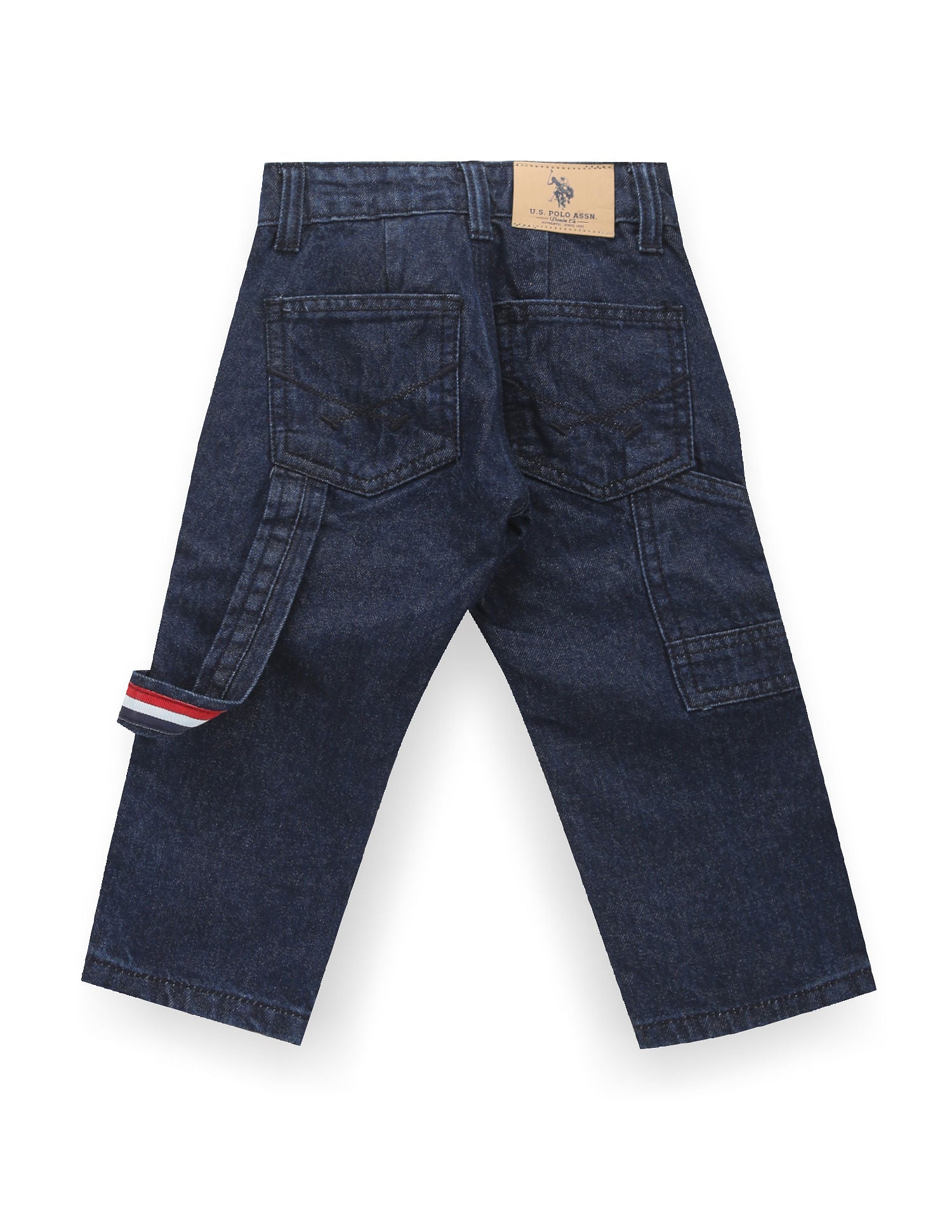 Boys Relaxed Fit Blue Jeans Blue - U.S. POLO ASSN. | Large