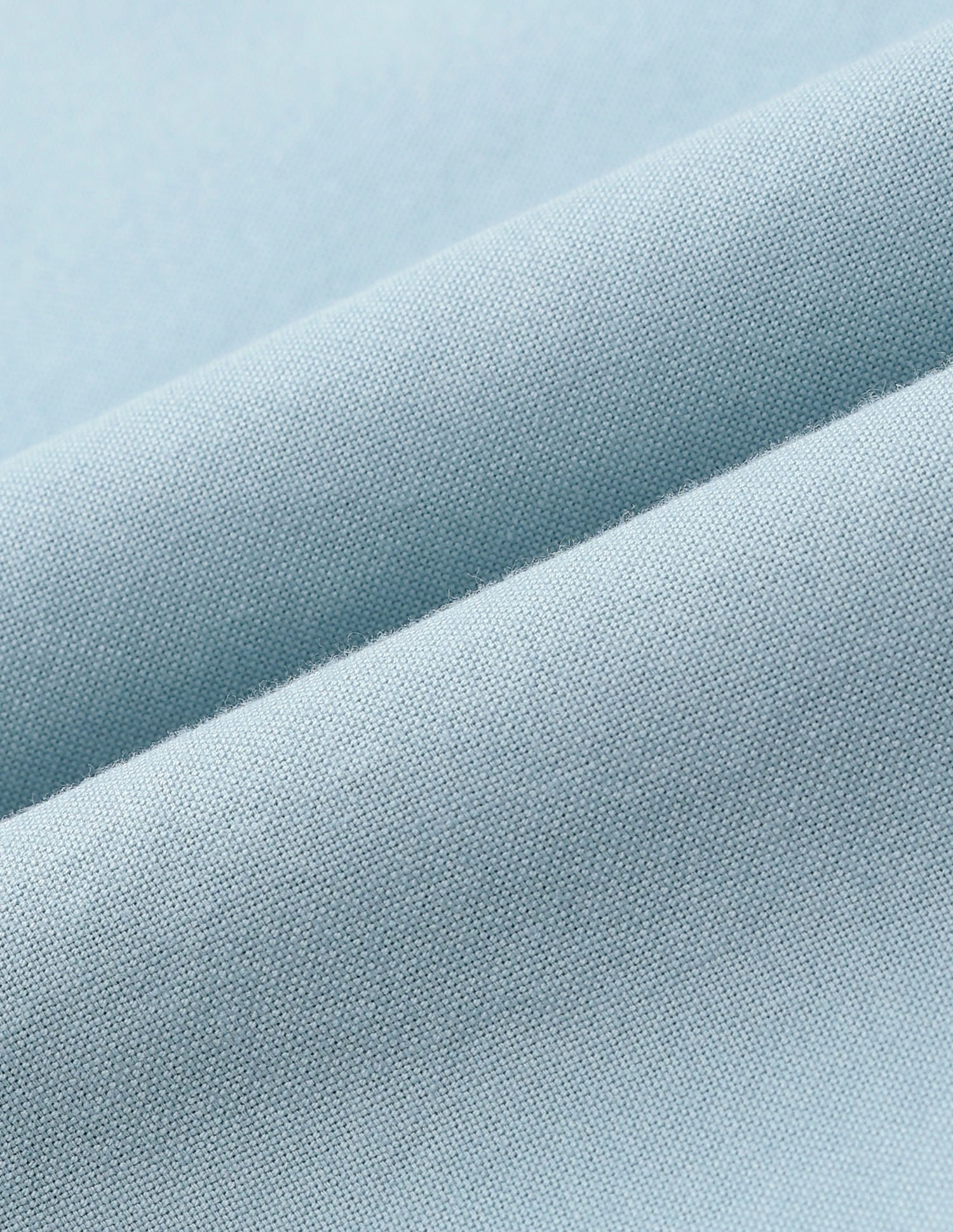 Tailored Fit Solid Shirt Light-Blue - U.S. Polo Assn. India | Large