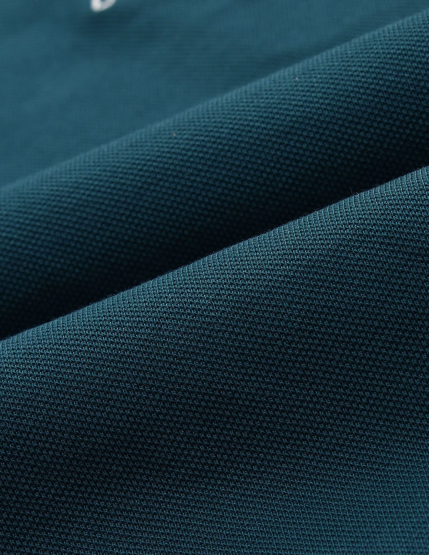 Tipped Collar Boxy Fit Polo Shirt Teal - U.S. POLO ASSN. | Large