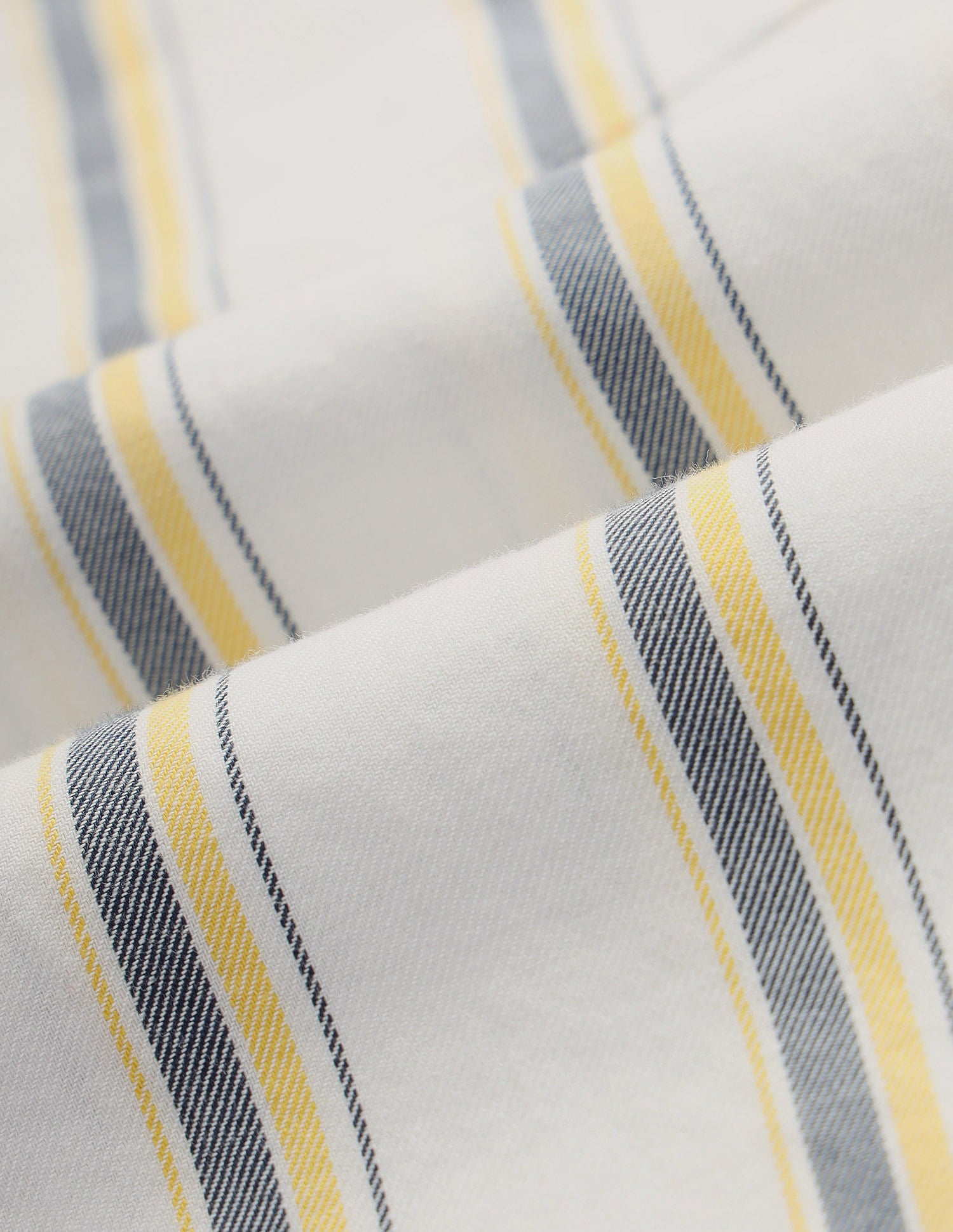 Pure Cotton Stripes Shirt White - U.S. POLO ASSN. | Large