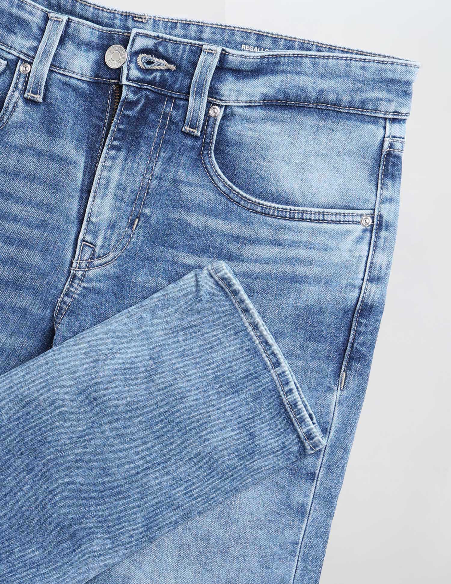 Regallo Skinny Fit Blue Jeans Light Blue - U.S. POLO ASSN. | Large