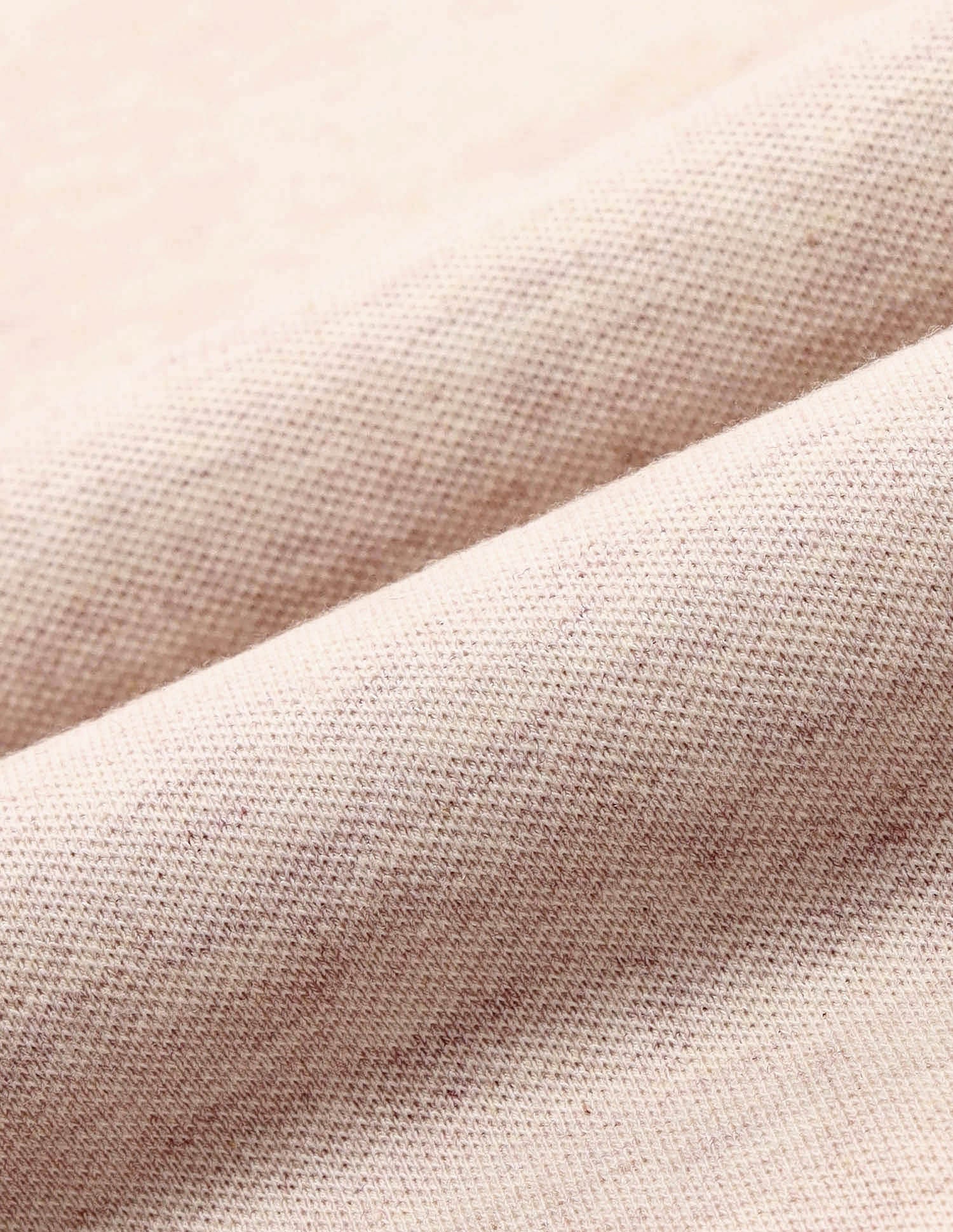 Heathered Cotton Polo Shirt Cream - U.S. POLO ASSN. | Large