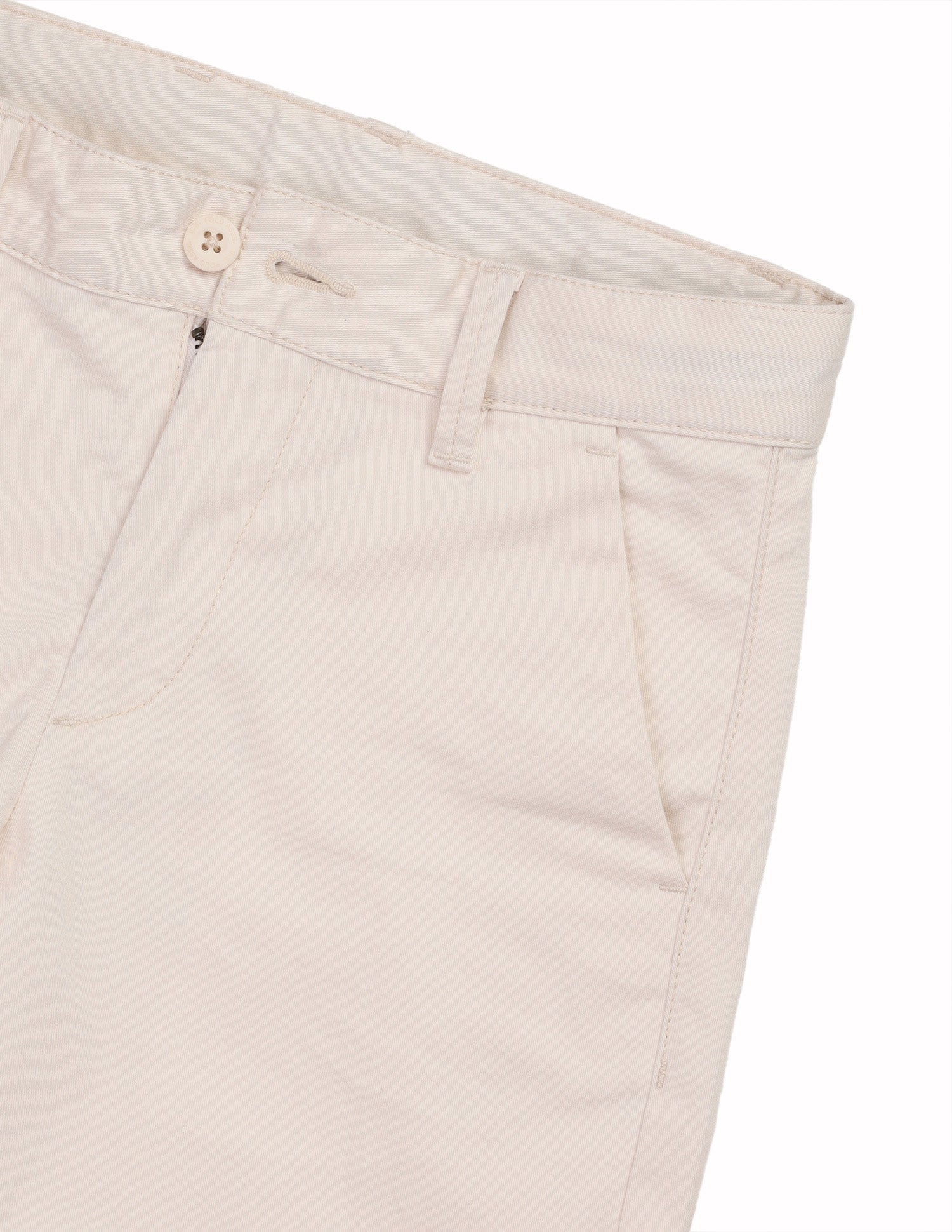 Twill Slim Fit Chinos Ivory - U.S. Polo Assn. India | Large