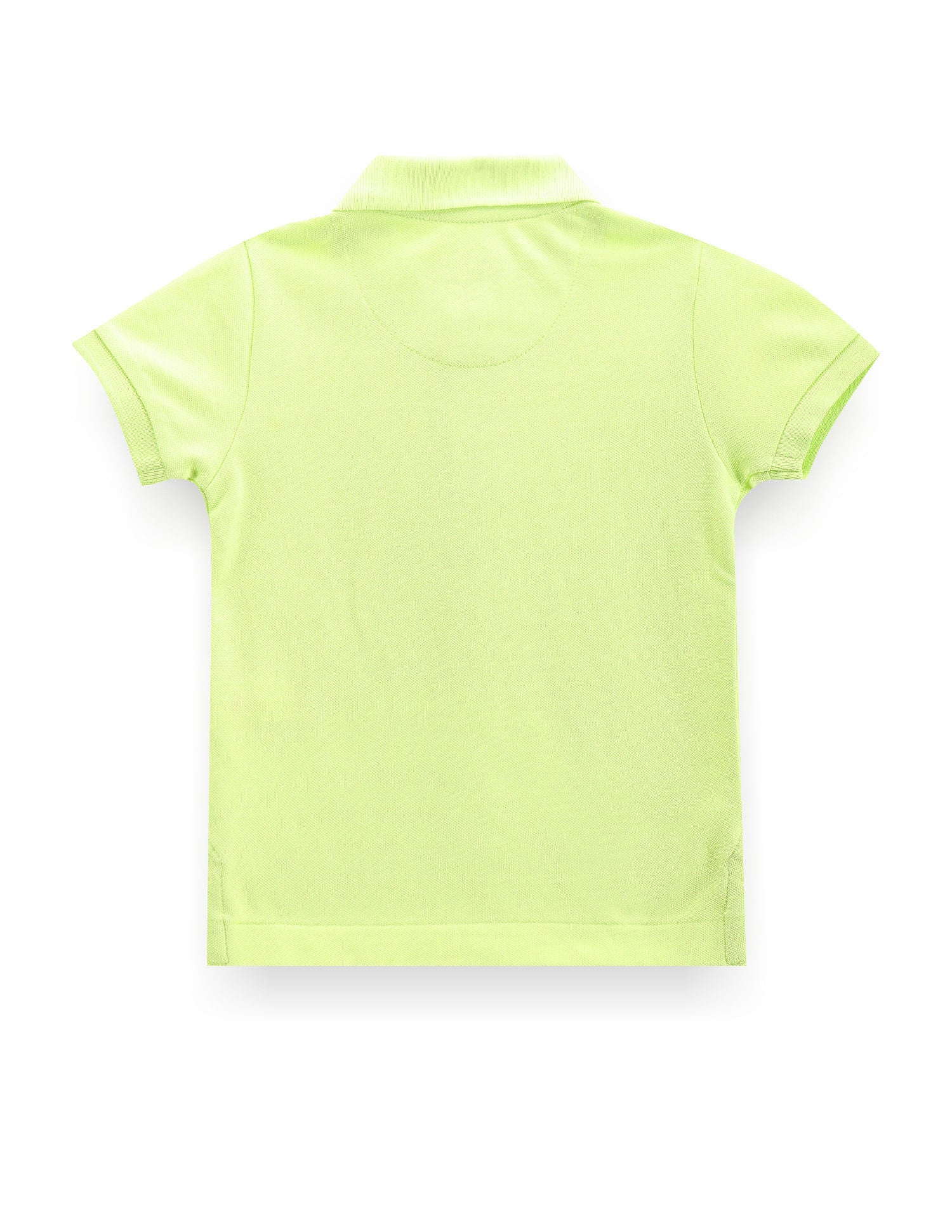 Boys Brand Print Cotton Polo Shirt Green - U.S. Polo Assn. India | Large