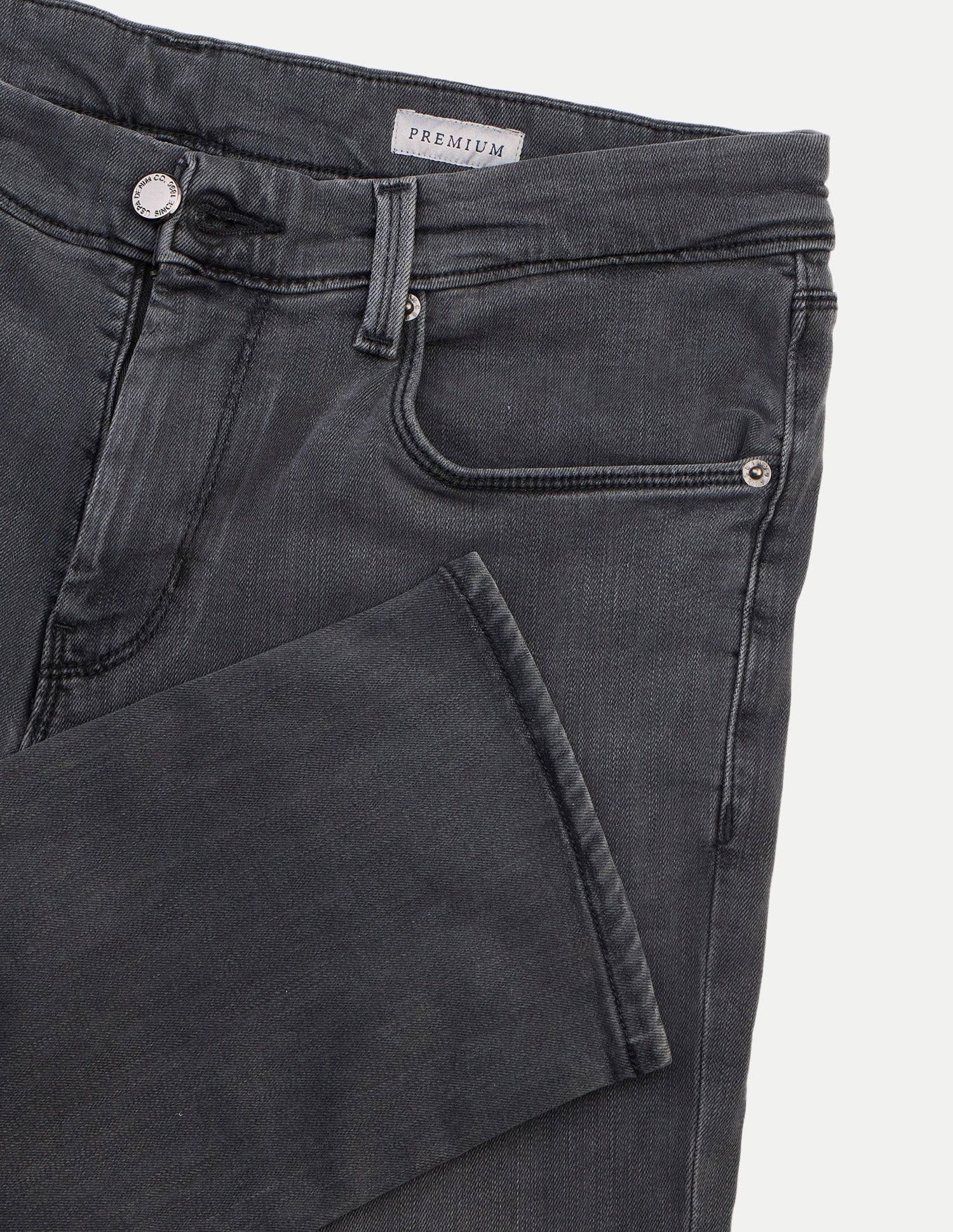 Brandon Slim-Tapered Fit Black Jeans Washed Black - U.S. Polo Assn. India | Large