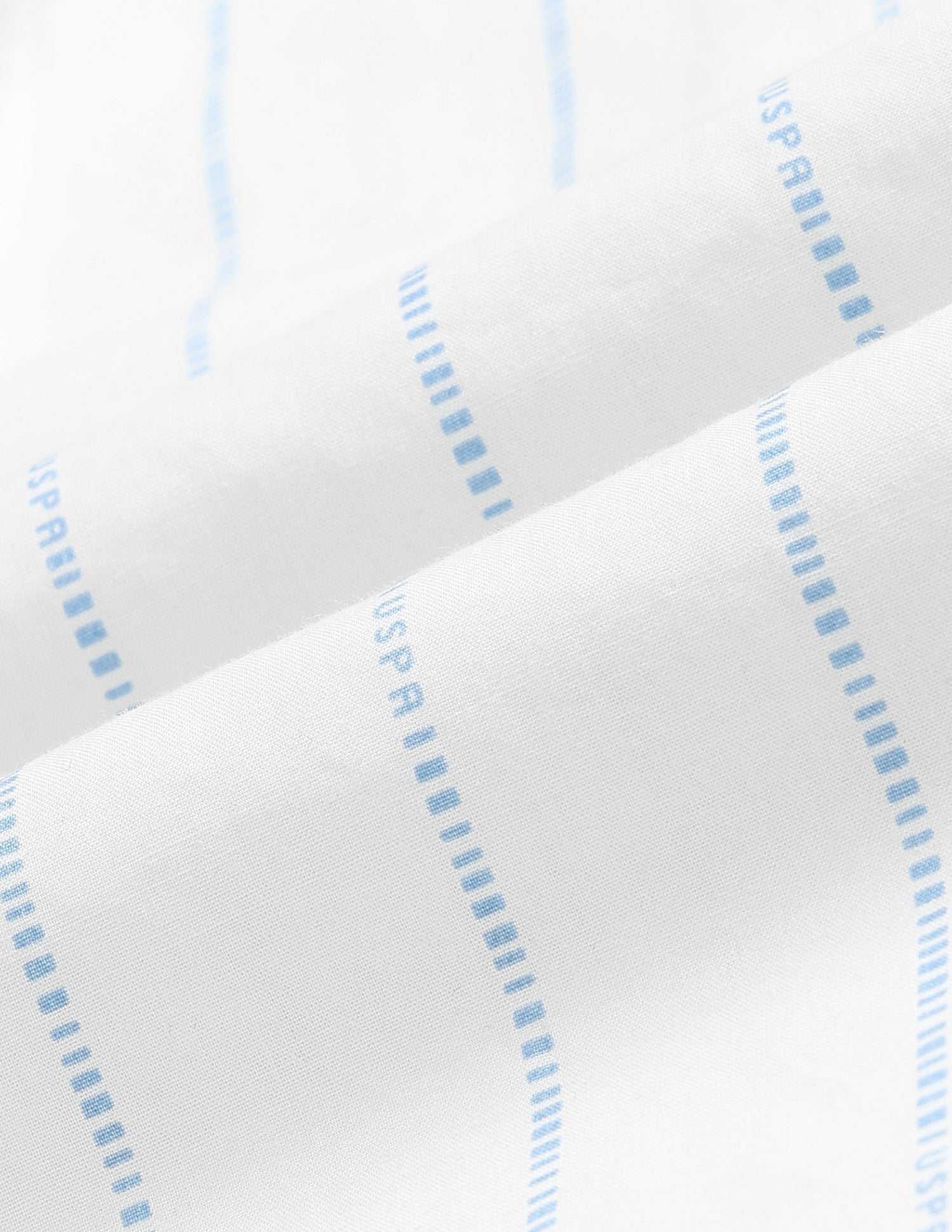 Boys Vertical Striped Regular Fit Shirt White - U.S. POLO ASSN. | Large