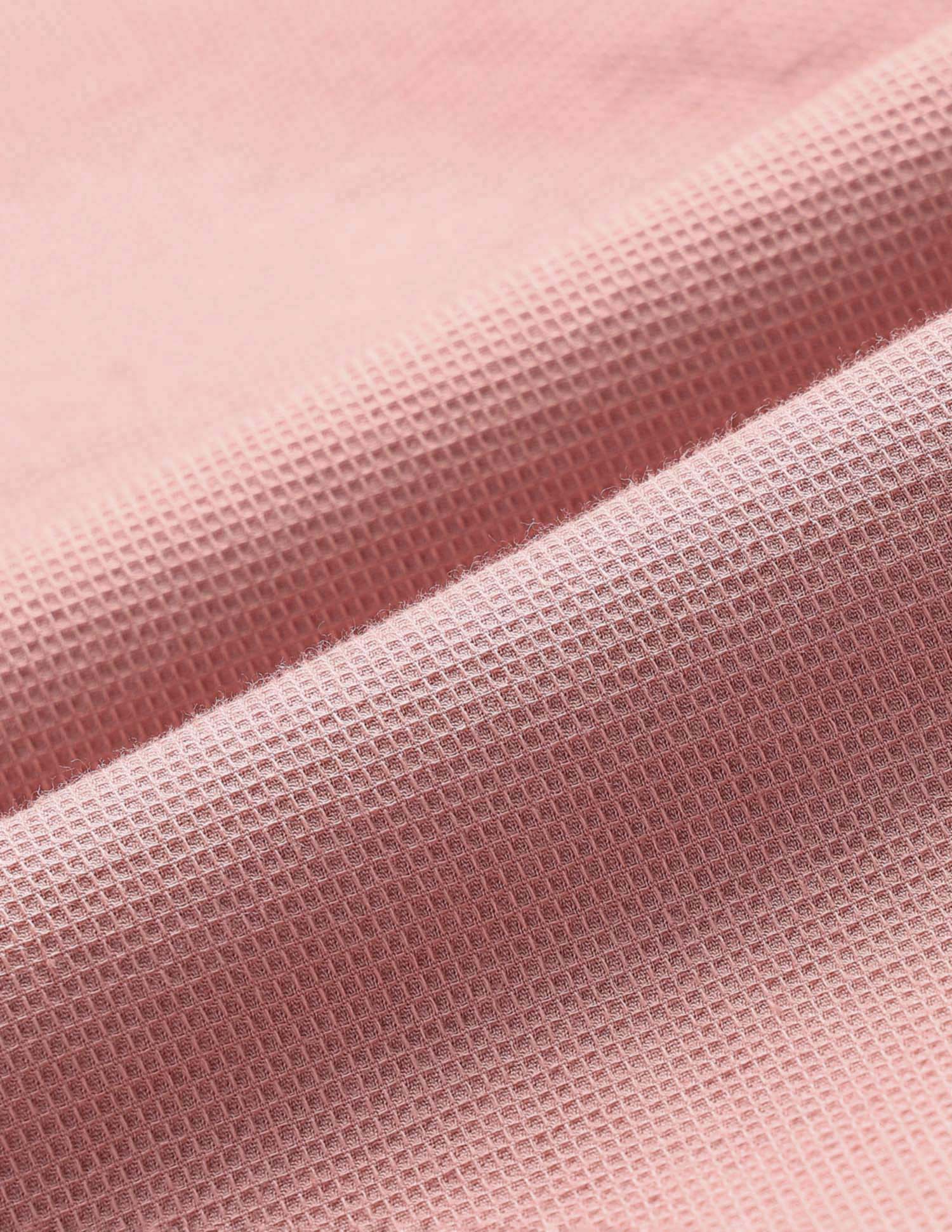 Textured Dobby Regular Fit Shirt Dark Pink - U.S. Polo Assn. India | Large