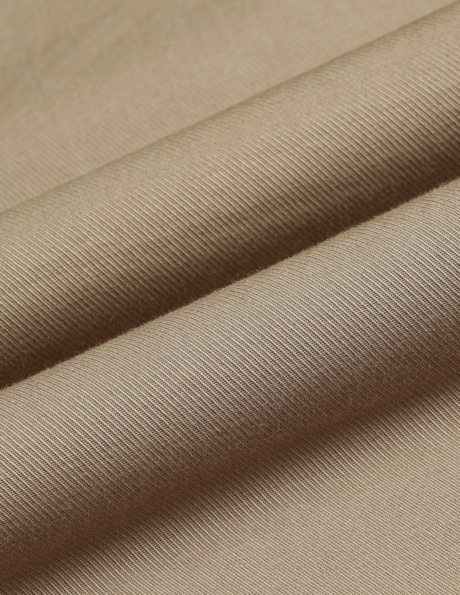 Solid Twill Shirt Light Brown - U.S. Polo Assn. India | Large