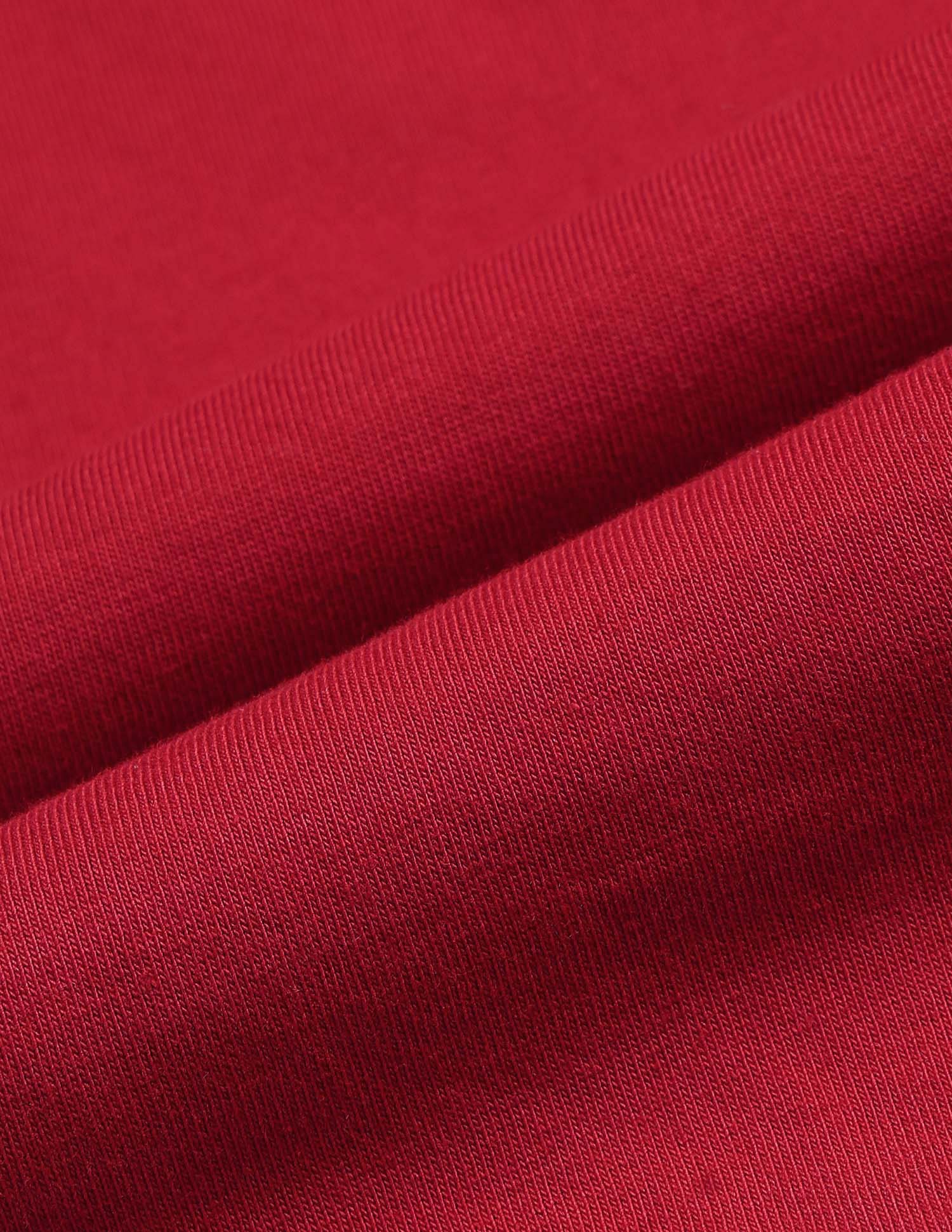 Girls Solid T-Shirt Dress Red - U.S. POLO ASSN. | Large