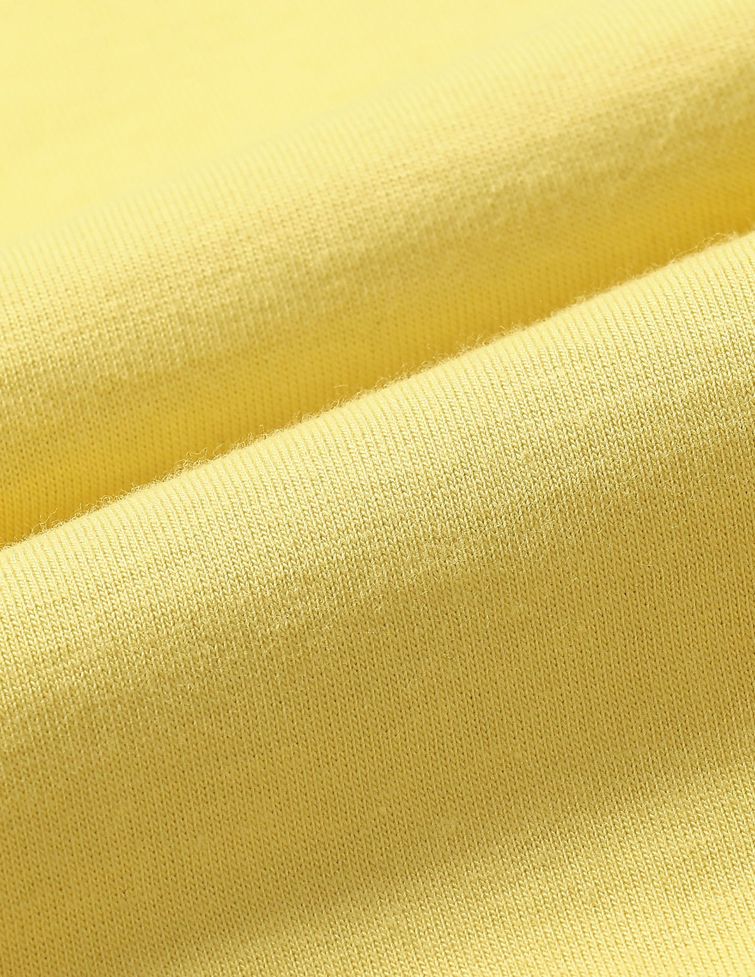 Solid Oversized Fit T-Shirt Yellow - U.S. Polo Assn. India | Large