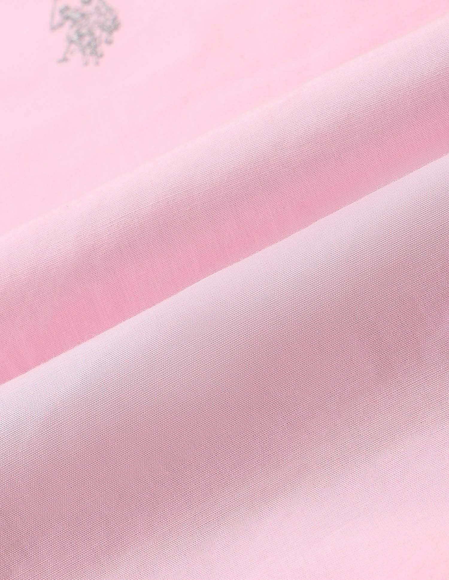 Girls Schiffli Top Light Pink - U.S. POLO ASSN. | Large