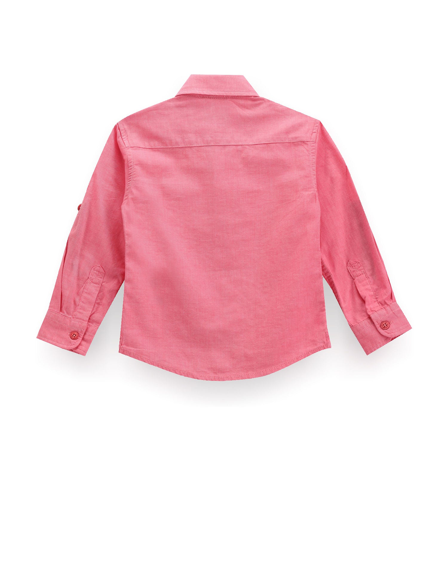 Boys Solid Twill Cotton Shirt Red - U.S. POLO ASSN. | Large