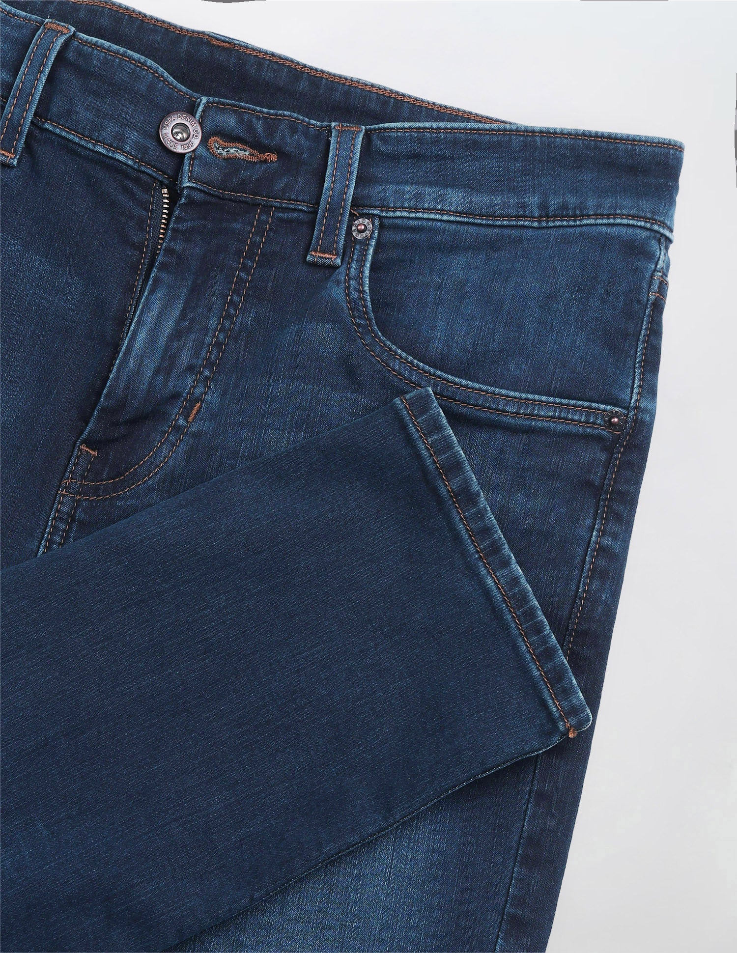Regallo Skinny Fit Blue Jeans Blue - U.S. Polo Assn. India | Large