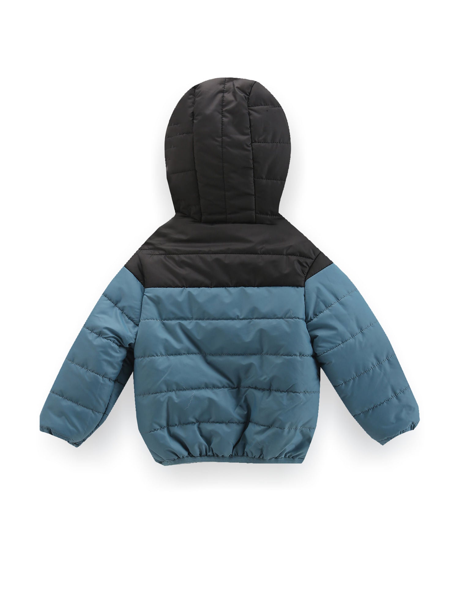 Boys Colour Block Puffer Jacket Teal - U.S. POLO ASSN. | Large