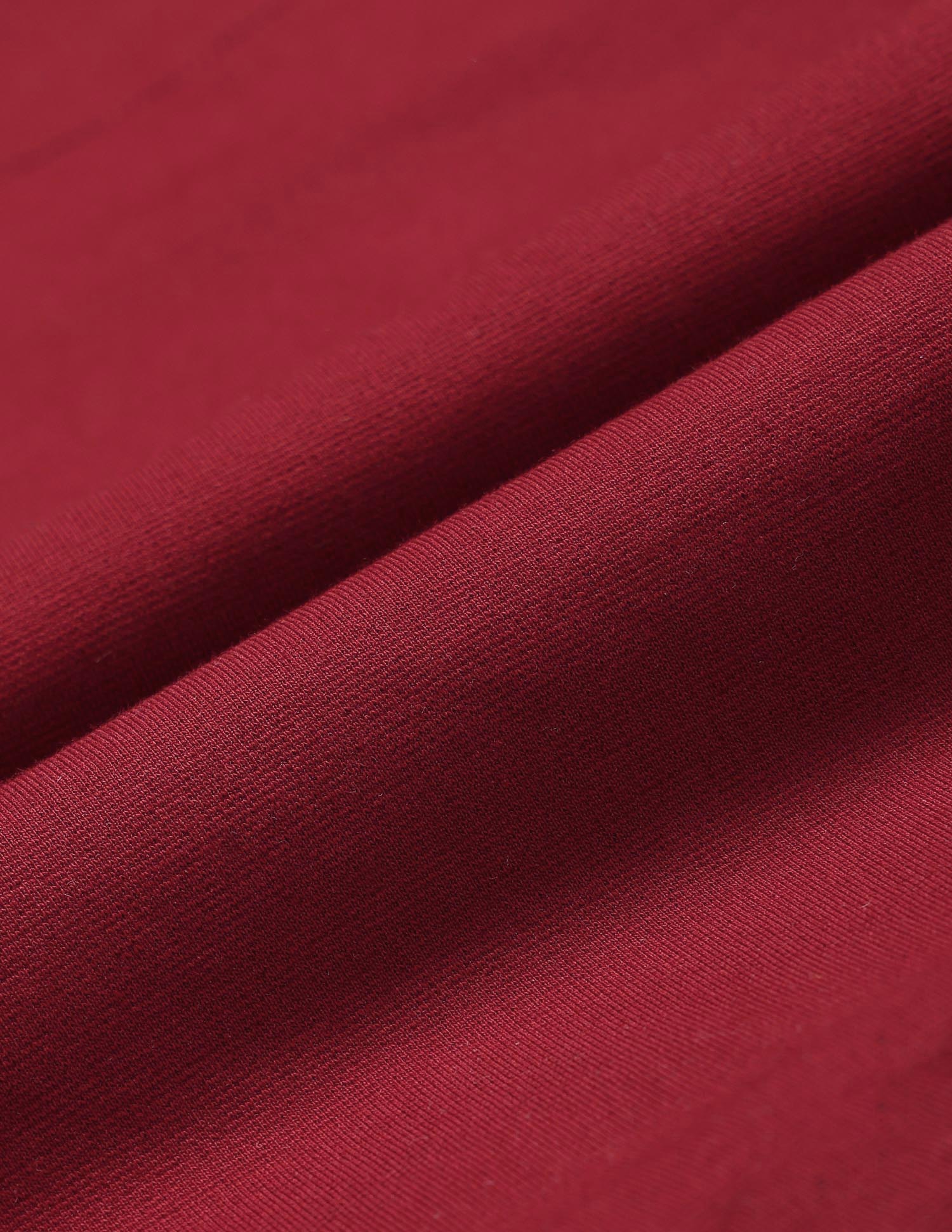 Boys Brand Embroidered Regular Fit Sweatshirt Dark Red - U.S. POLO ASSN. | Large