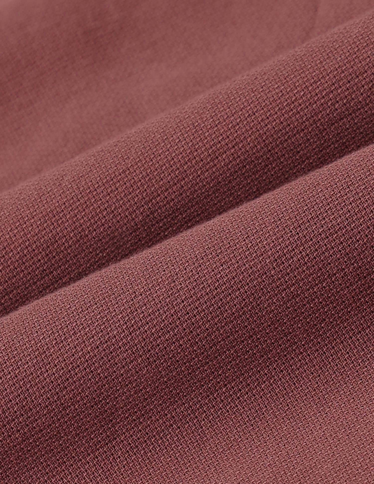 Solid Pure Cotton Dobby Shirt Rust - U.S. Polo Assn. India | Large