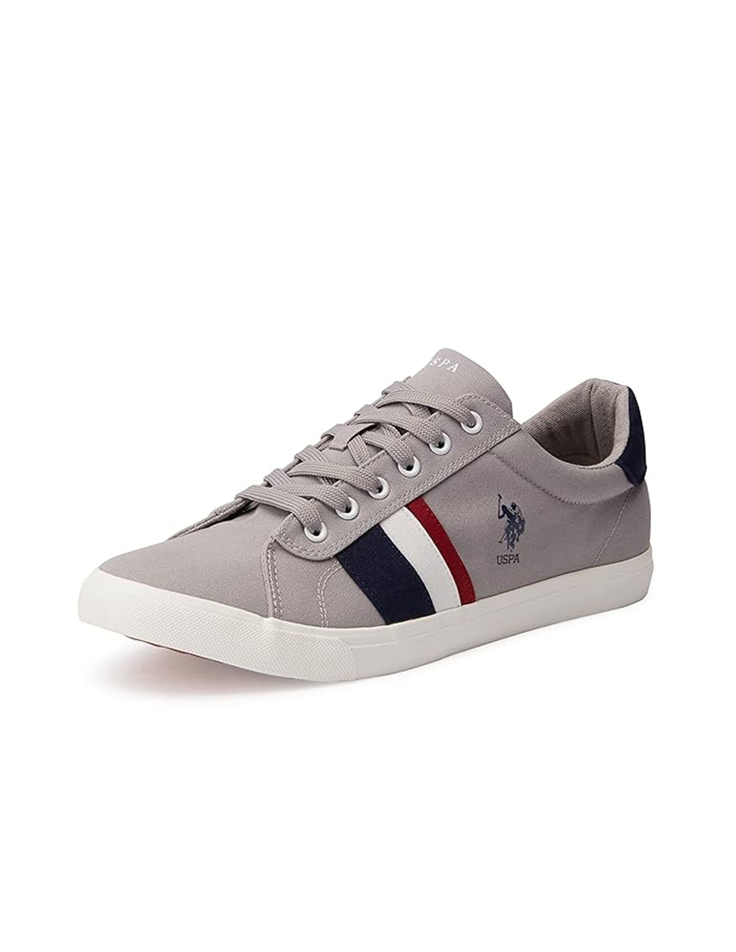 Men Colour Block Abor Sneakers Grey - U.S. POLO ASSN. | Large