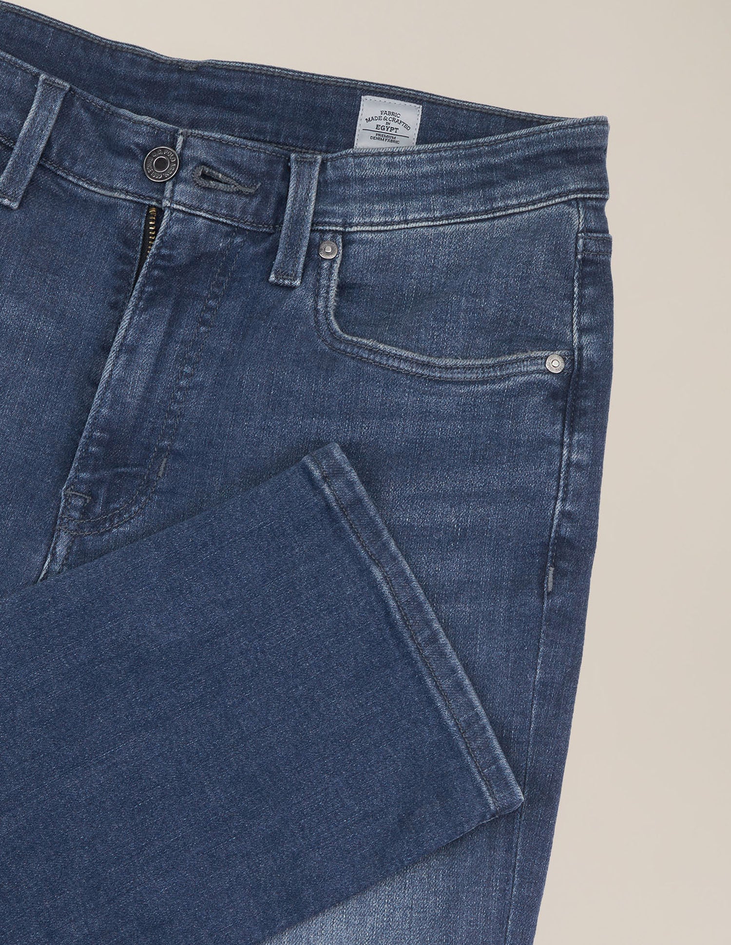 Harold Slim Straight Fit Blue Jeans Blue - U.S. Polo Assn. India | Large