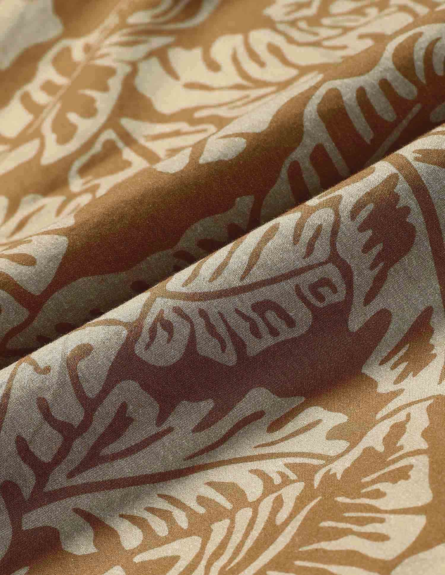 Manhattan Slim Fit All-Over Shirt Rust - U.S. POLO ASSN. | Large