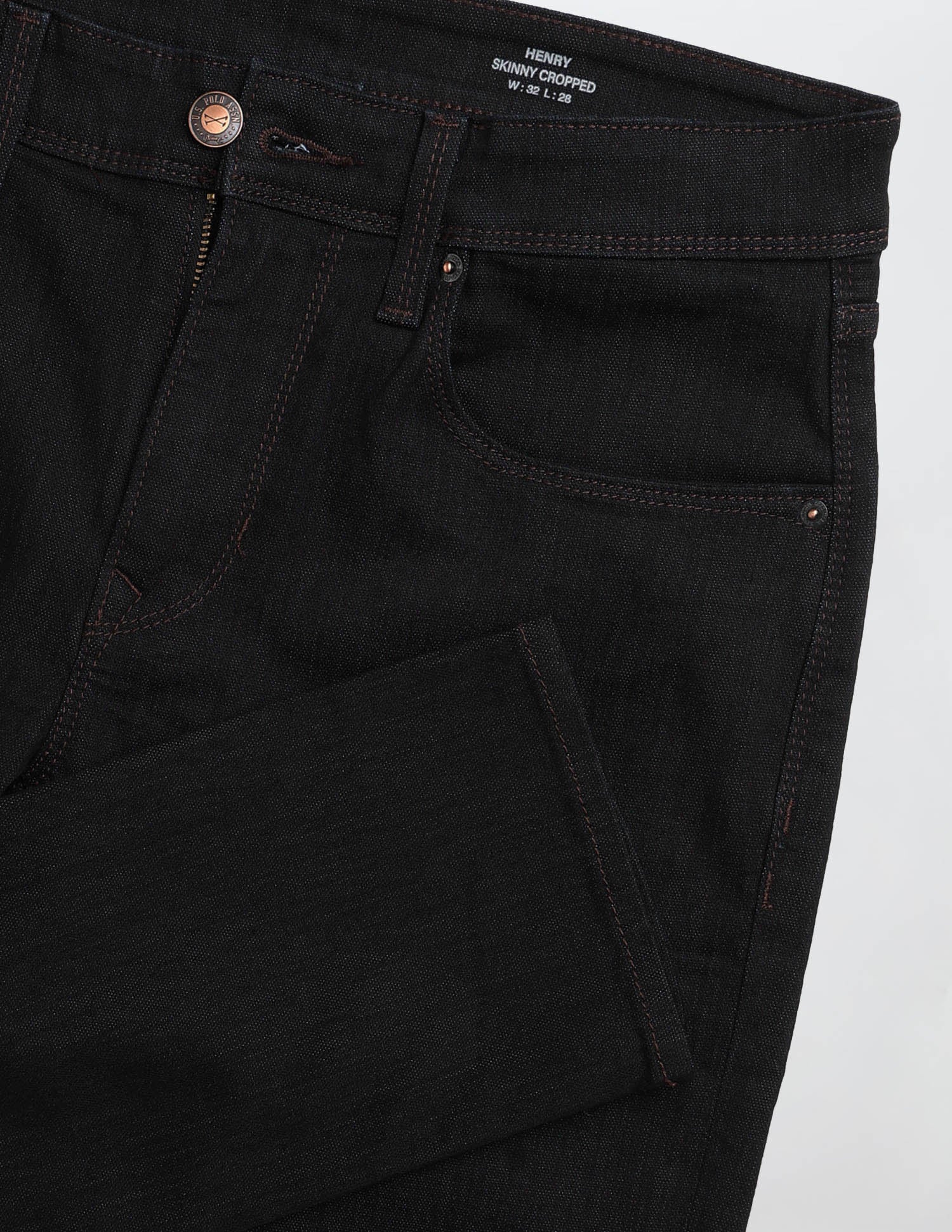 Henry Tapered Fit Blue Jeans Dark Blue - U.S. POLO ASSN. | Large