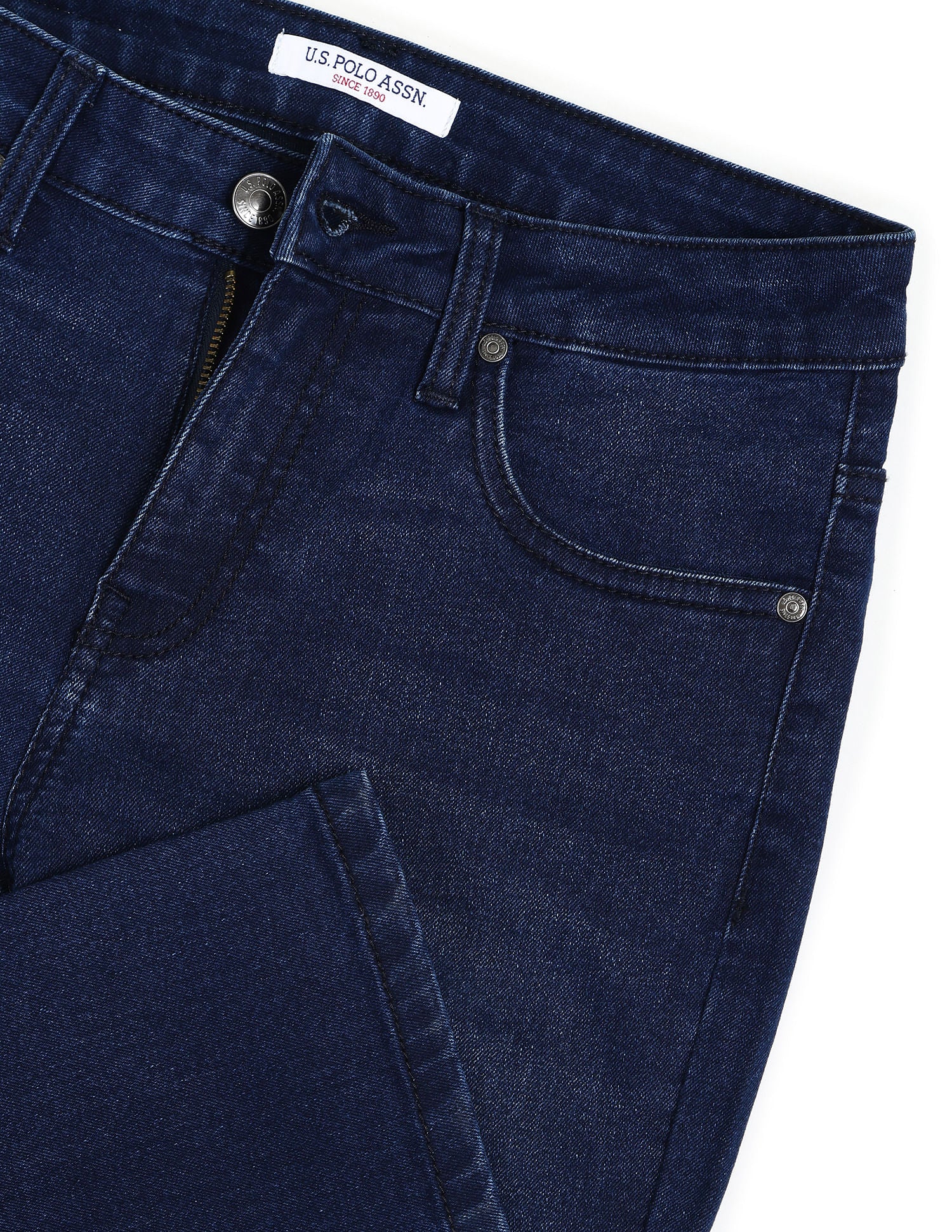 Mid Rise Bootcut Fit Jeans Dark Blue - U.S. POLO ASSN. | Large