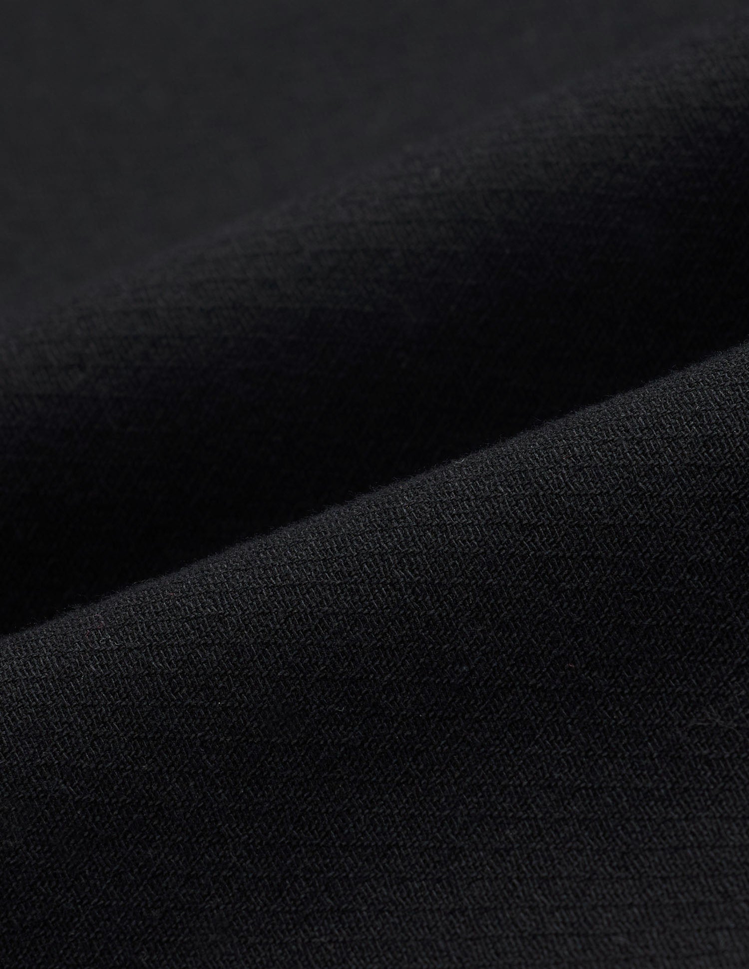 Pure Cotton Regular Fit Dobby Shirt Black - U.S. Polo Assn. India | Large