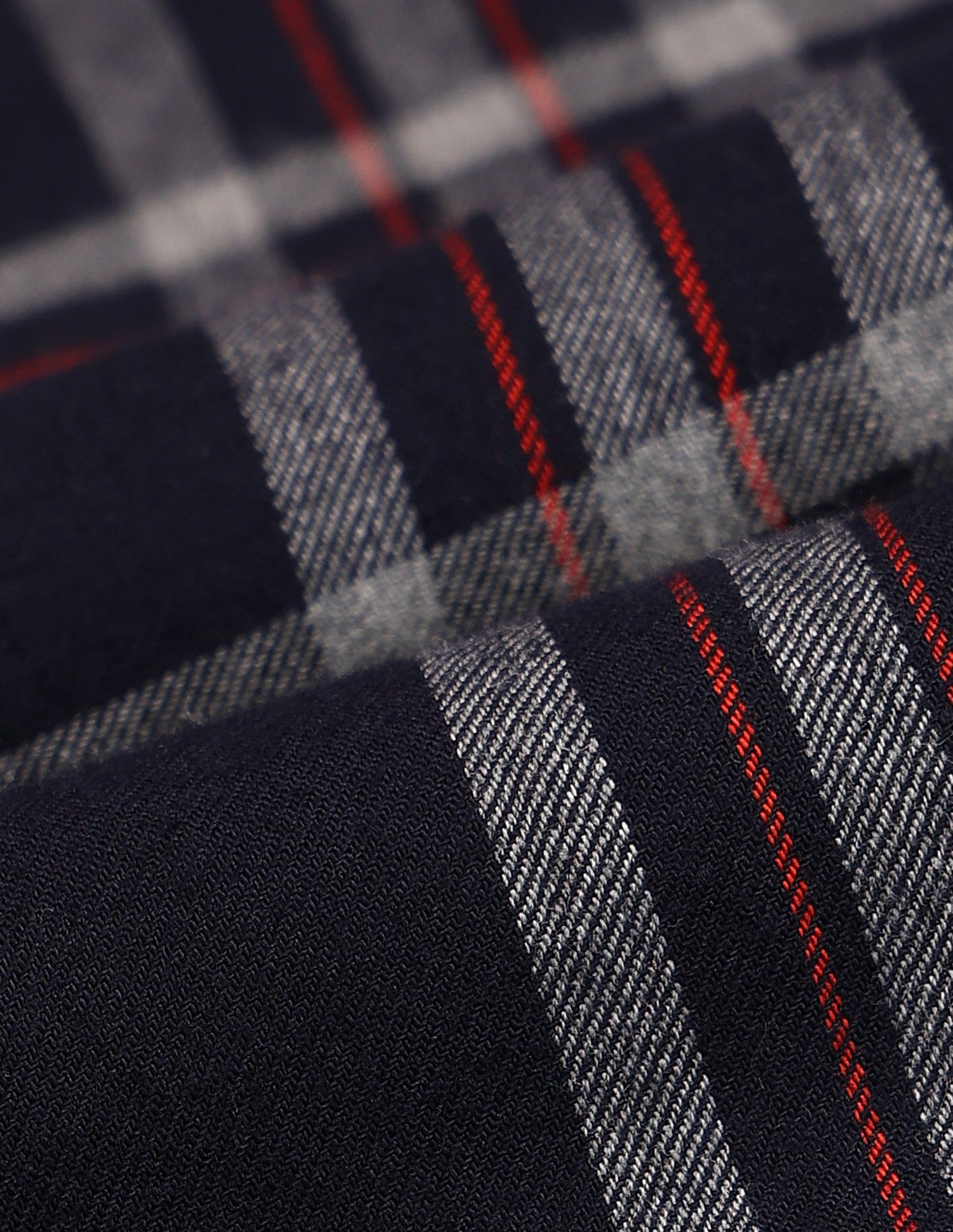 Tartan Check Printed Slim Fit Shirt Navy - U.S. Polo Assn. India | Large