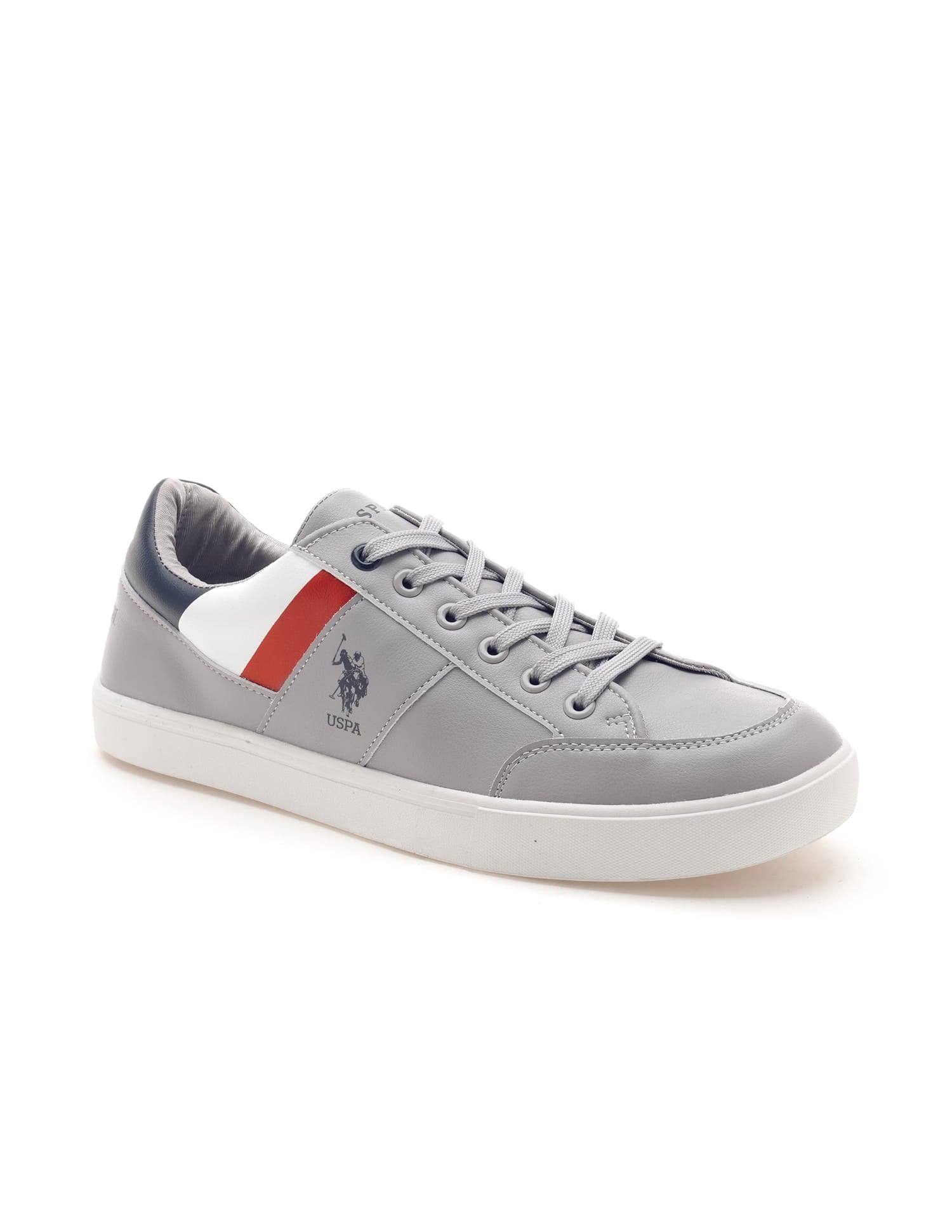 Men Narlin 2.0 Colourblocked Sneakers Grey - U.S. Polo Assn. India | Large