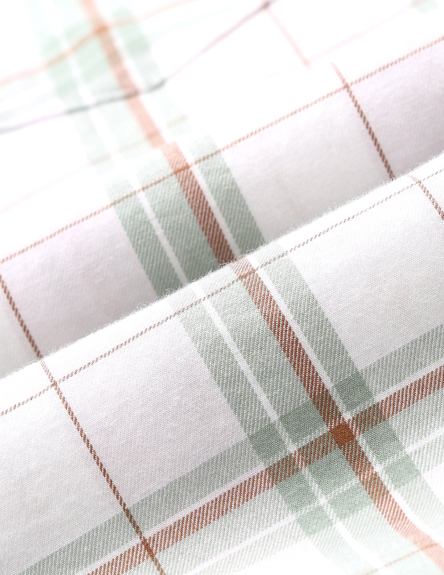 Tartan Check Pure Cotton Shirt Ivory - U.S. Polo Assn. India | Large