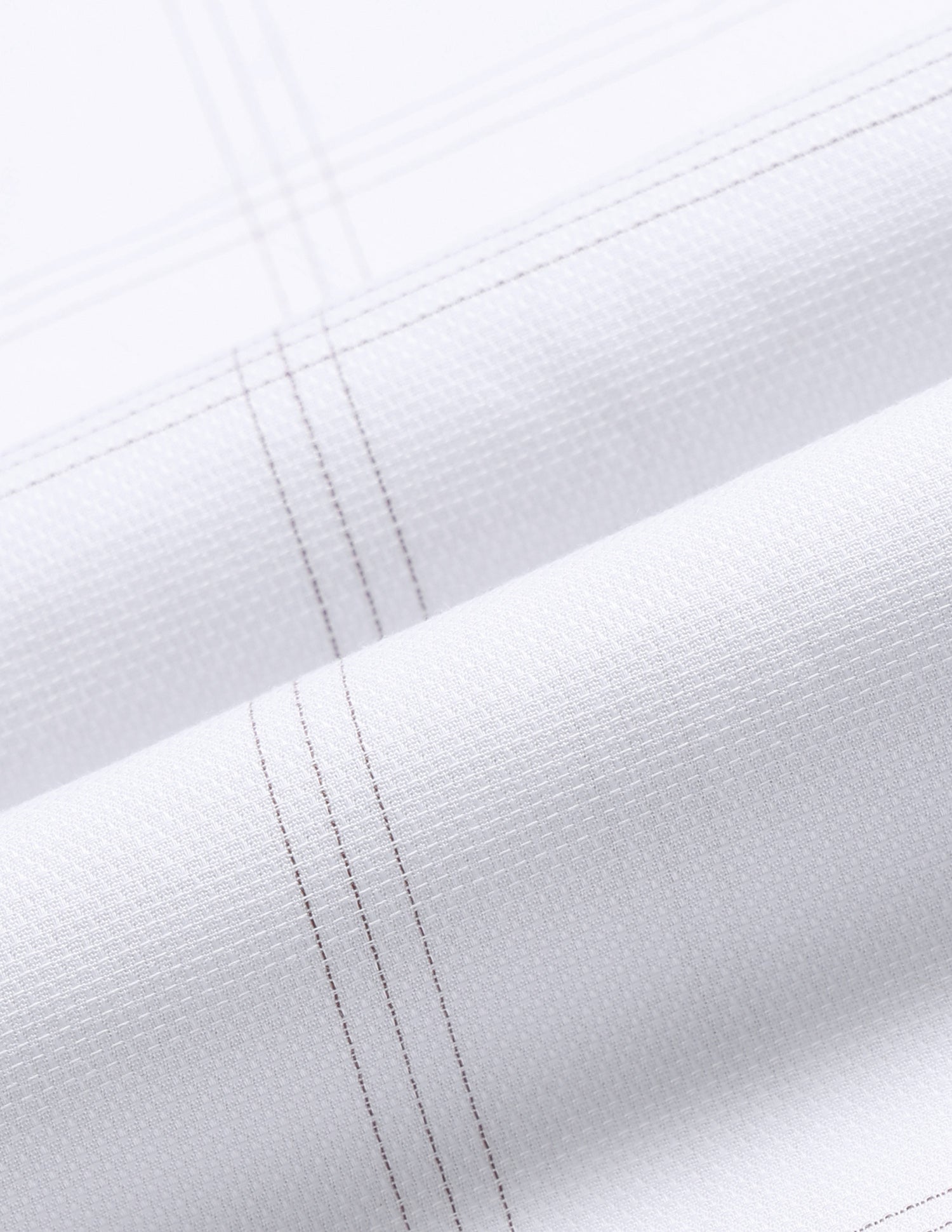 Grid Tattersall Checked Regular Fit Shirt White - U.S. Polo Assn. India | Large