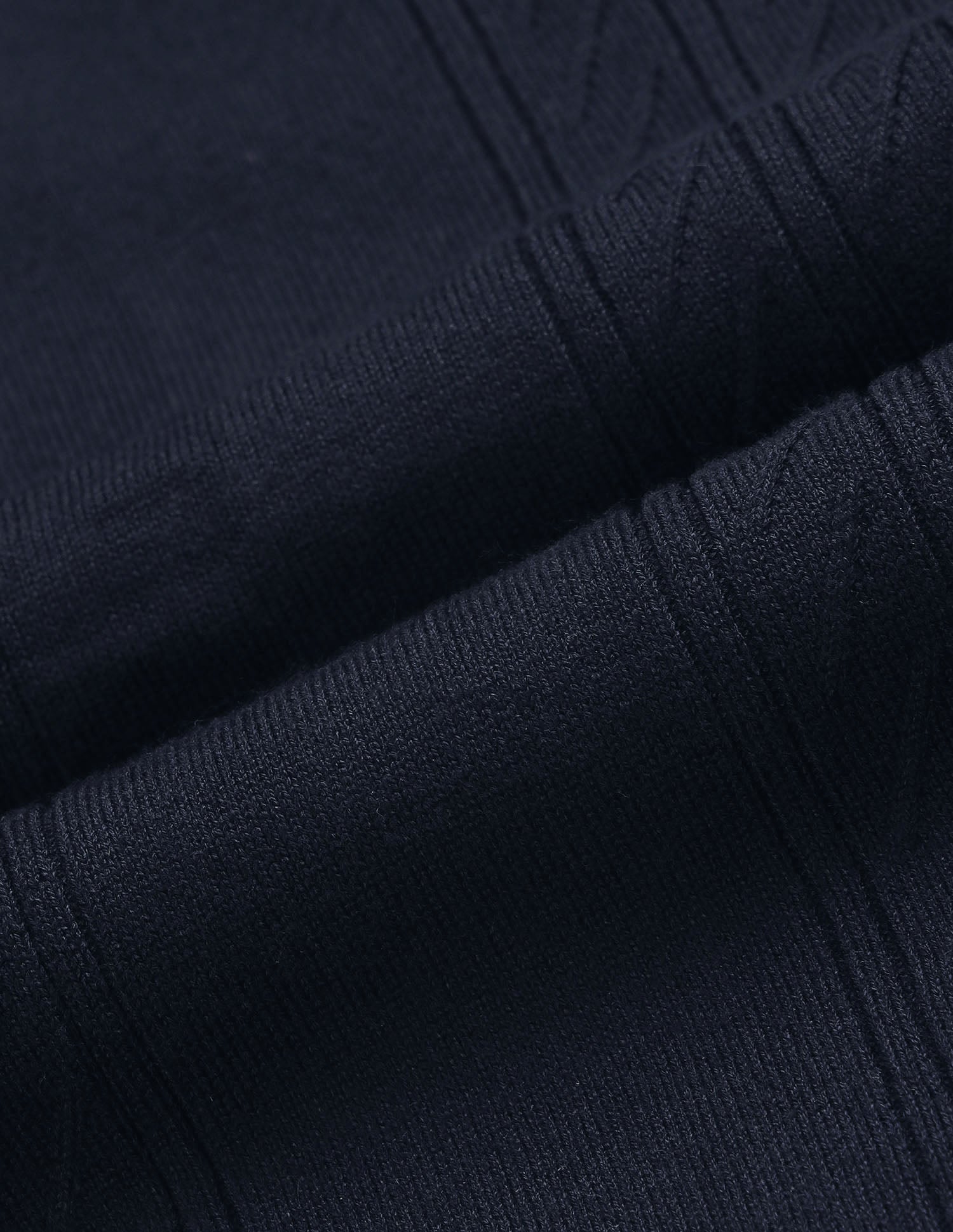 Patterned Knit Regular Fit Polo Shirts Navy - U.S. POLO ASSN. | Large