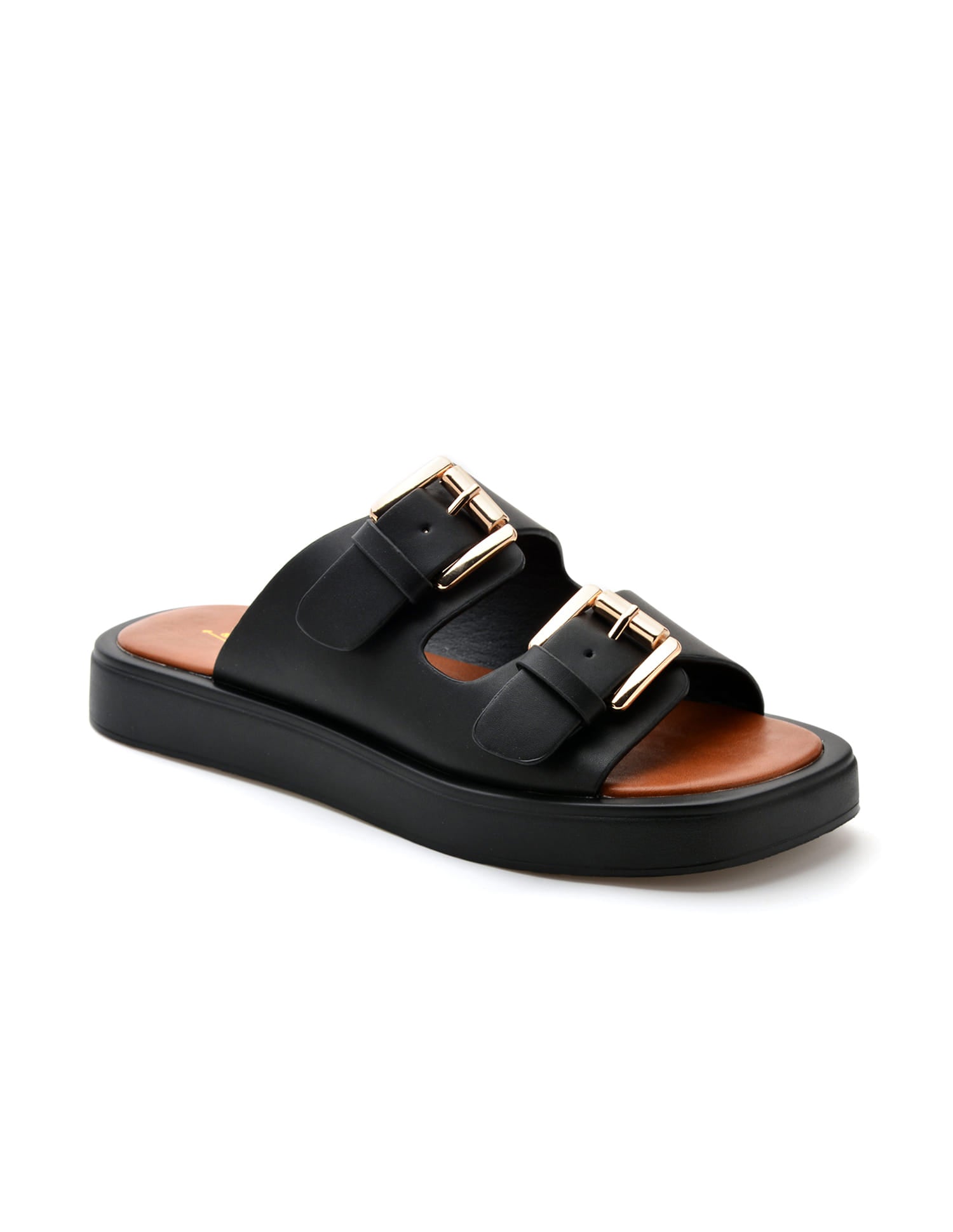Textured Alandra Slipper Black - U.S. Polo Assn. India | Large
