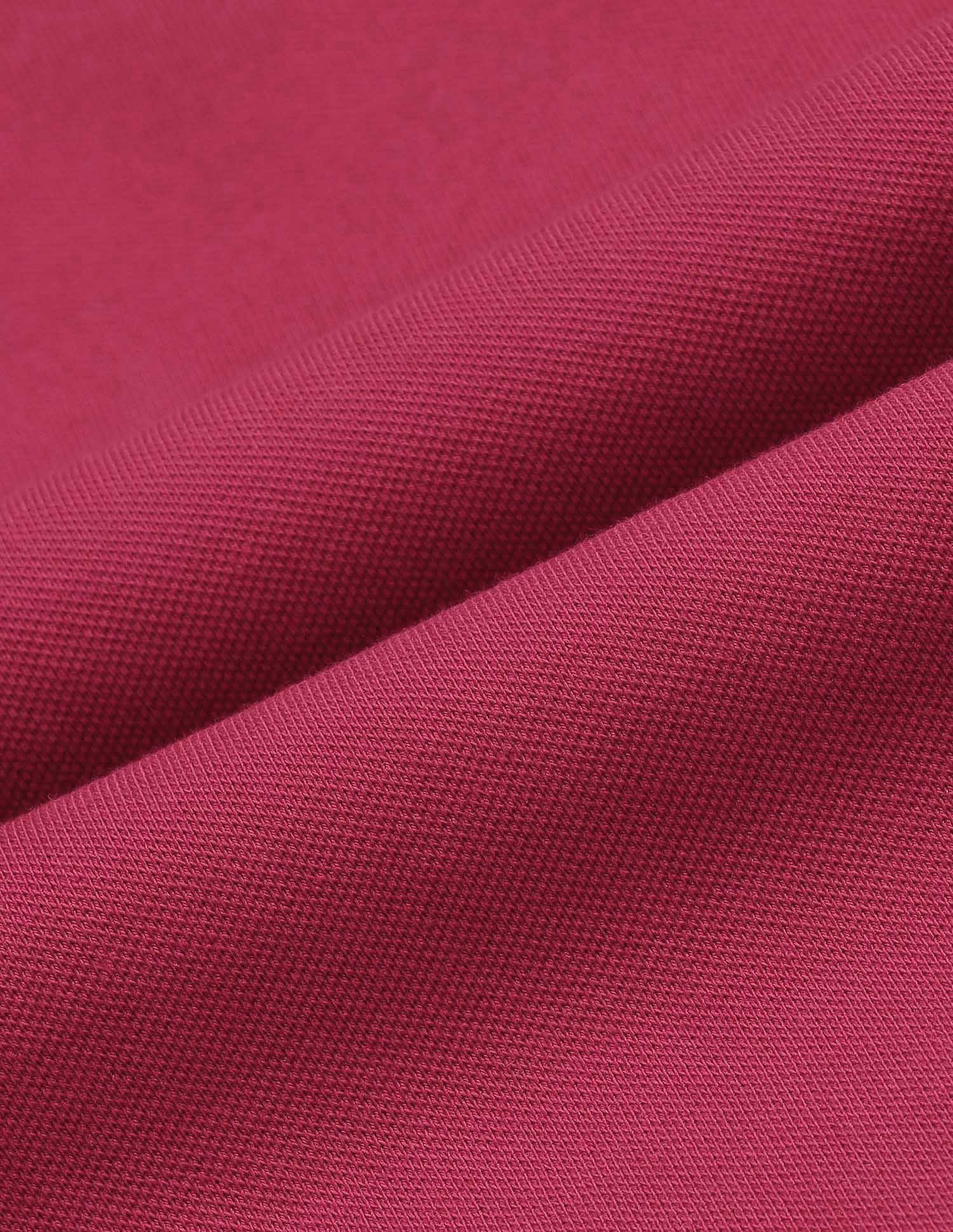 Regular Fit Solid Polo Shirt Fuchsia - U.S. POLO ASSN. | Large