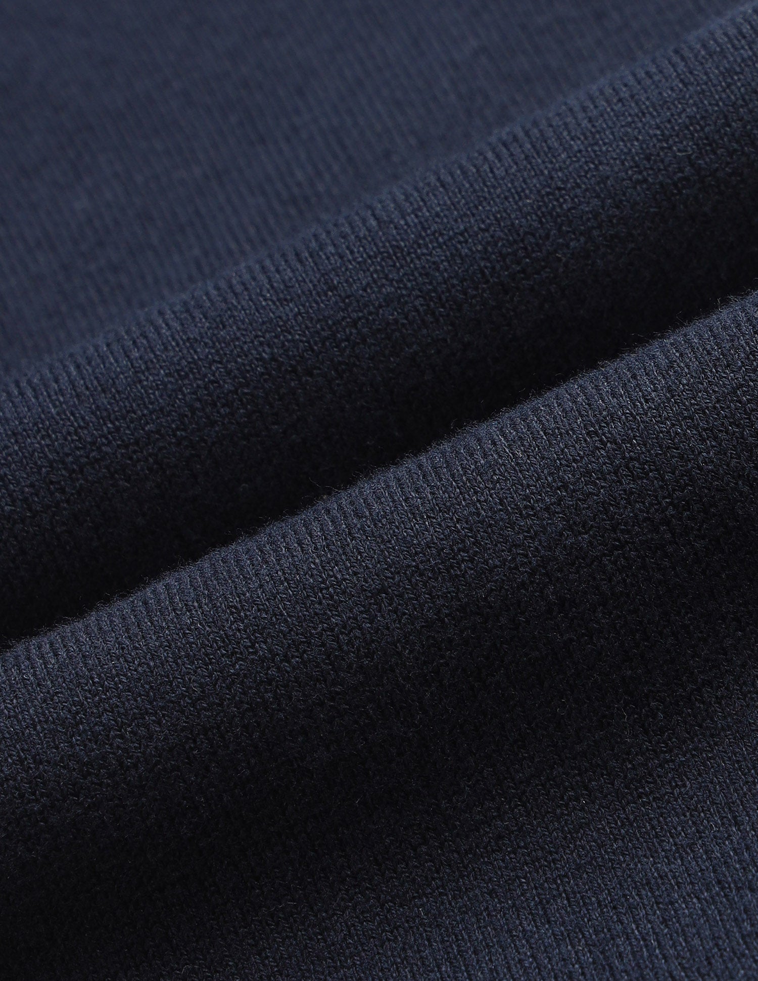 Knitted Slim Fit Shirt Navy - U.S. Polo Assn. India | Large