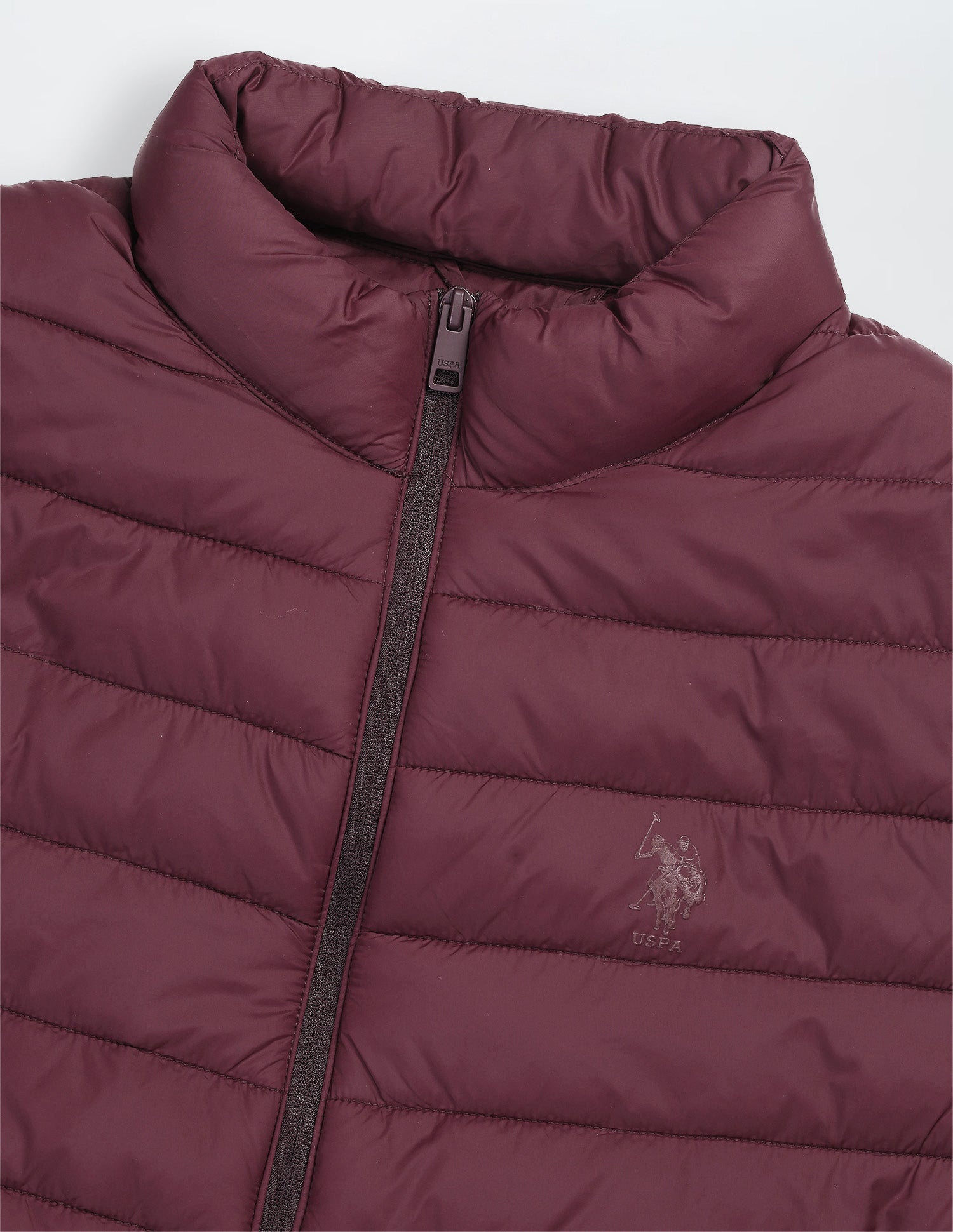 Packable Puffer Jacket Wine - U.S. Polo Assn. India | Large