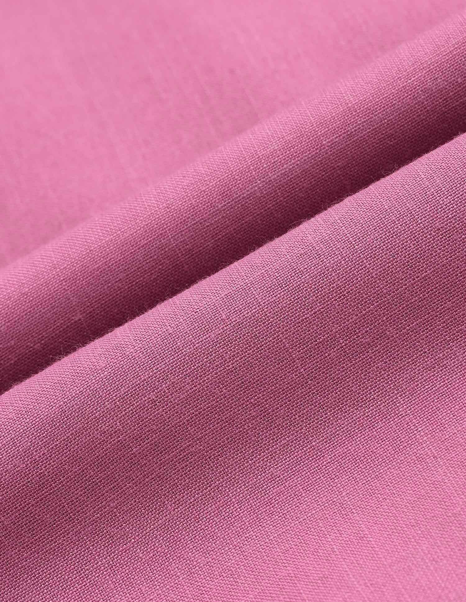 Yoke Embroidered Frill Top Pink - U.S. POLO ASSN. | Large