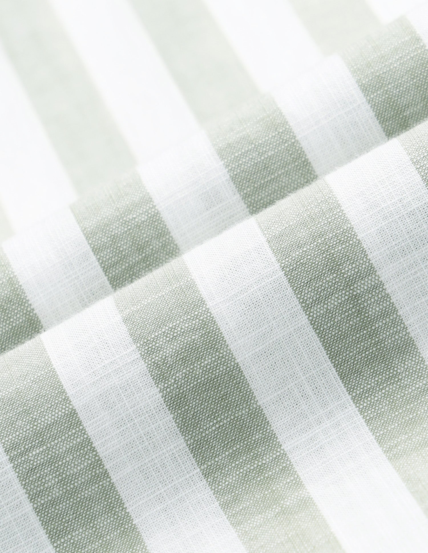 Vertical Striped Regular Fit Shirt Light Green - U.S. Polo Assn. India | Large